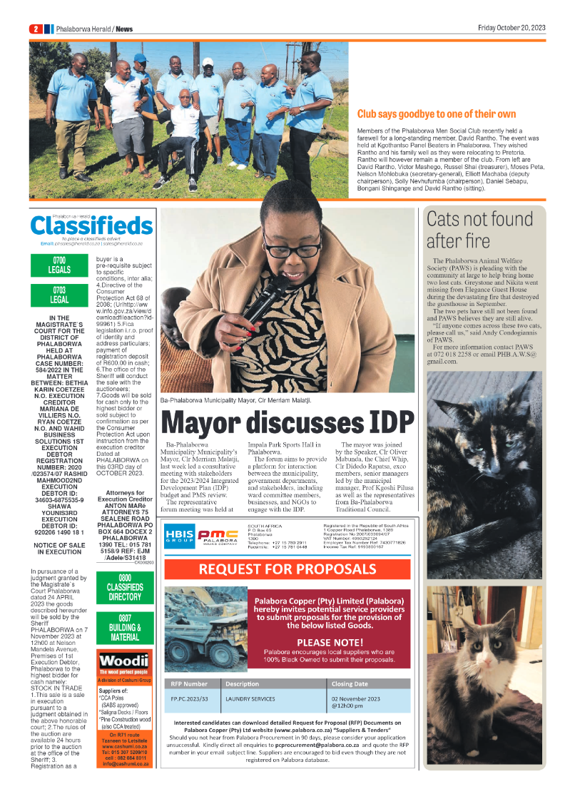 Phalaborwa Herald page 2