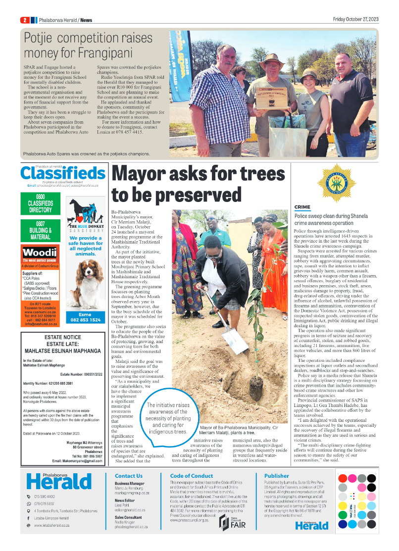Phalaborwa Herald page 2