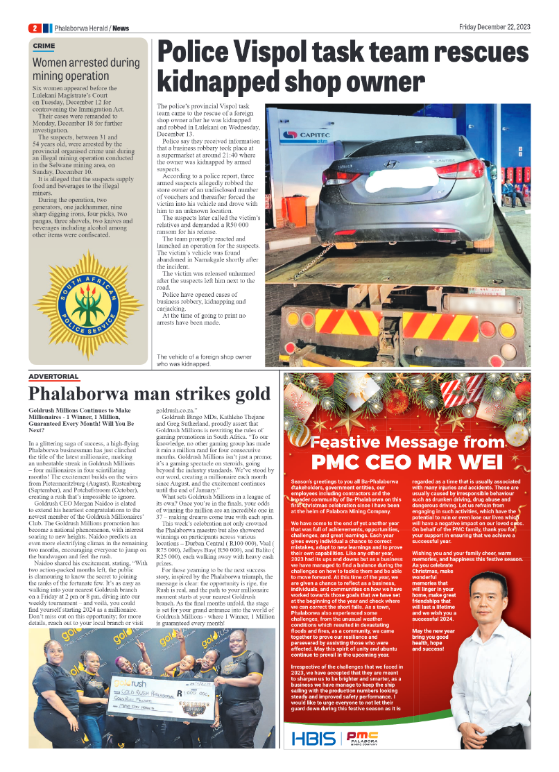Phalaborwa Herald page 2