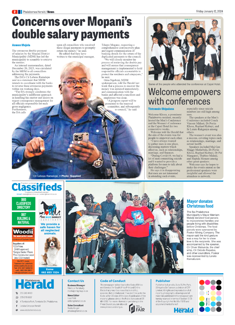 Phalaborwa Herald page 2