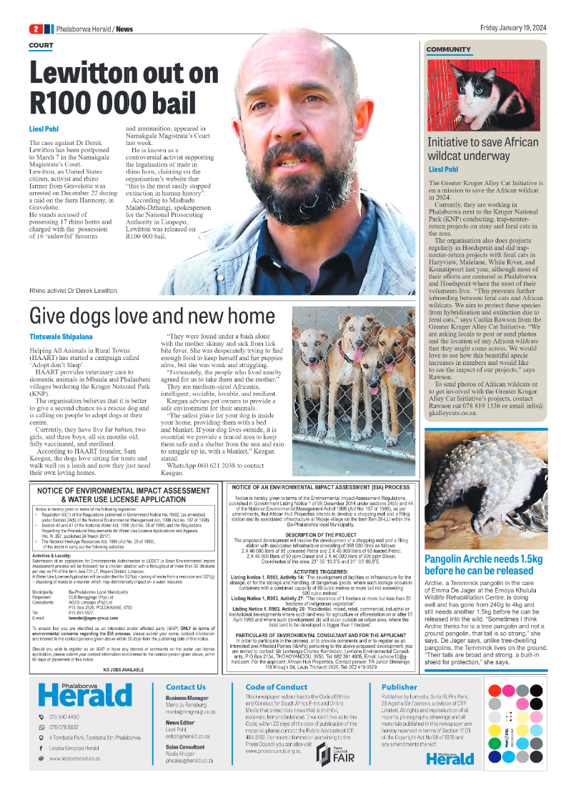 Phalaborwa Herald page 2