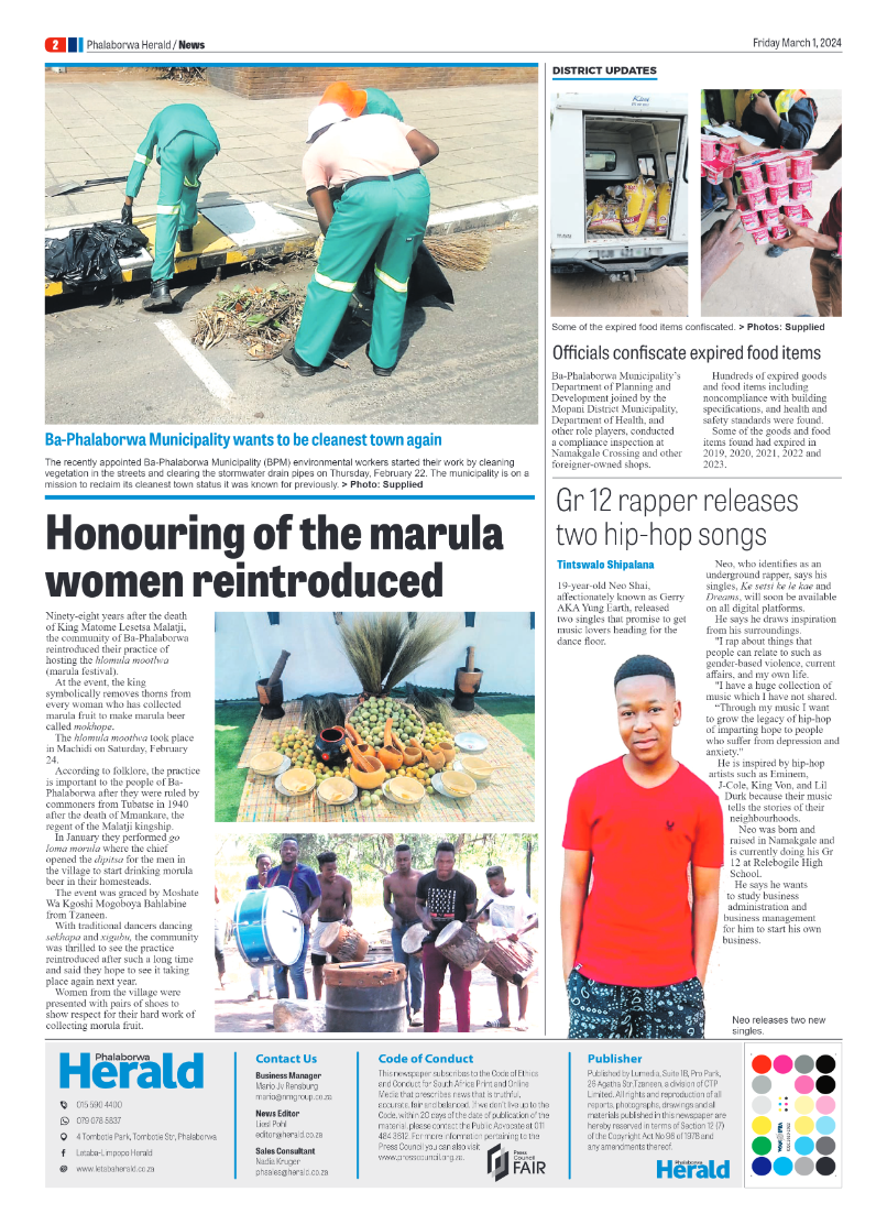 Phalaborwa Herald page 2
