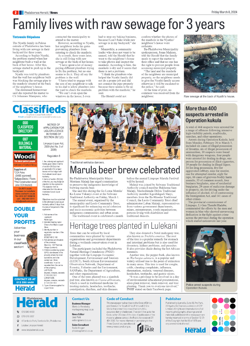 Phalaborwa Herald page 2