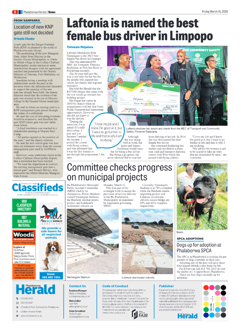 Phalaborwa Herald page 2