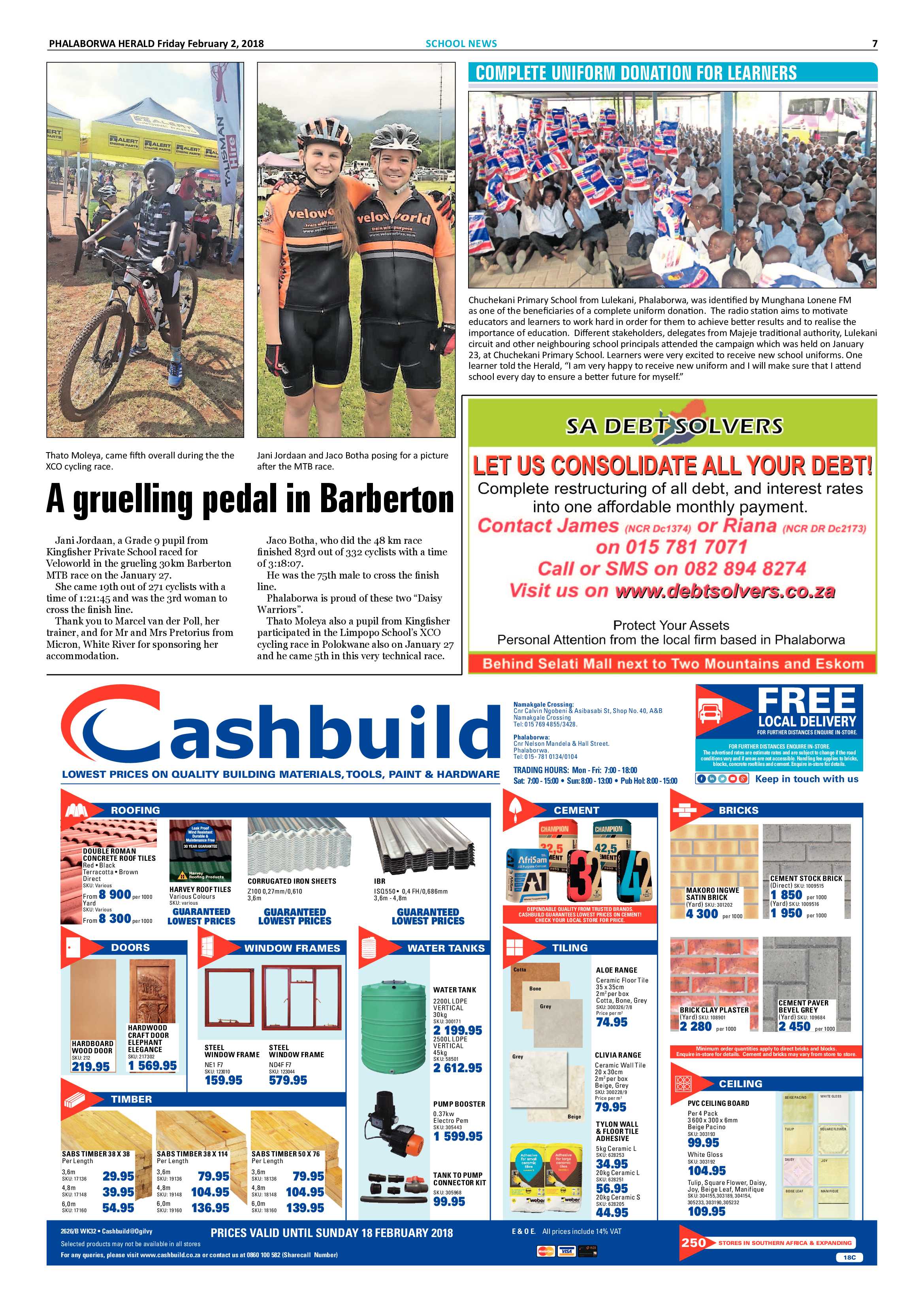 Phalaborwa Herald – 2 February 2018 page 7