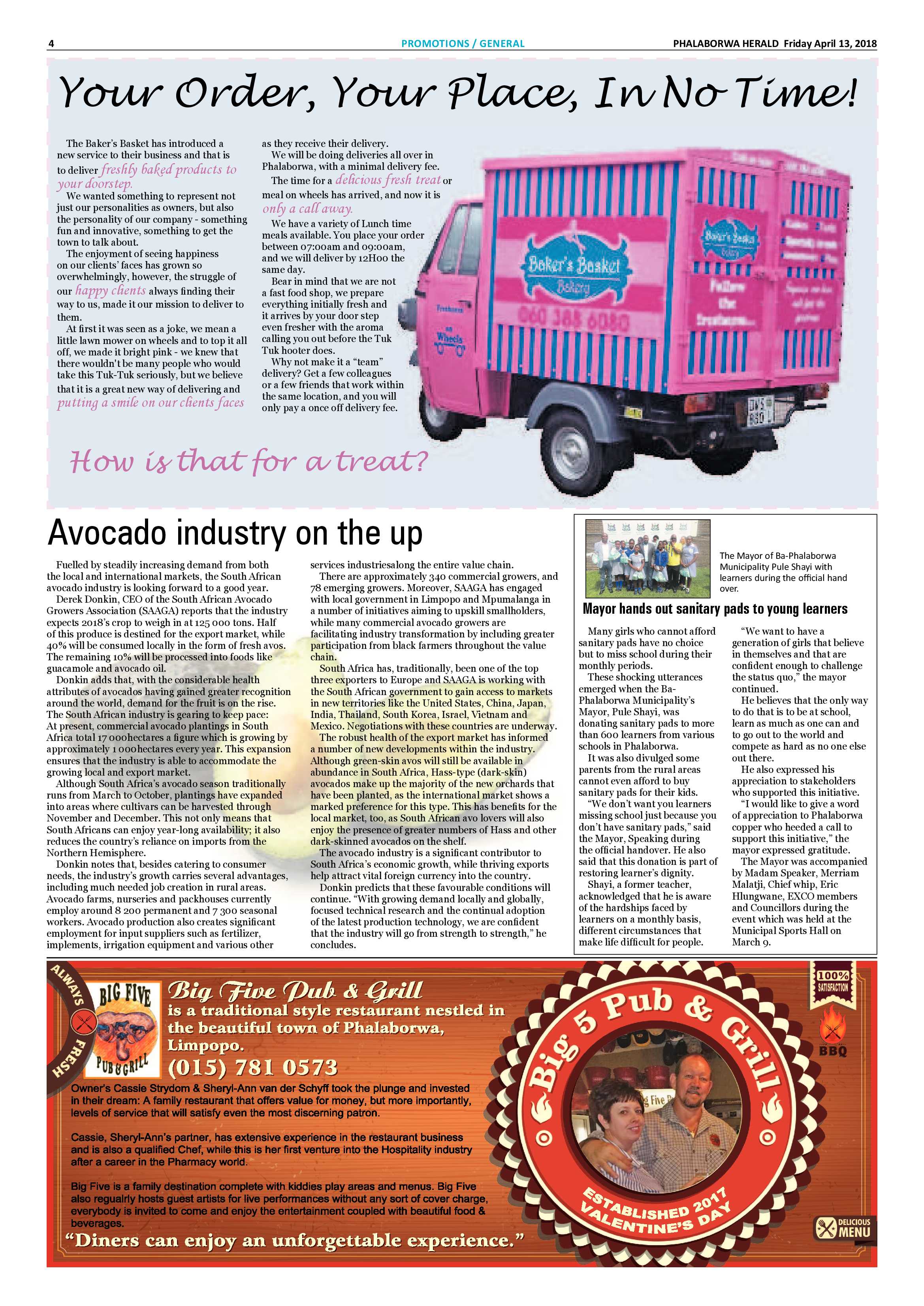 Phalaborwa Herald – 13 April 2018 page 4