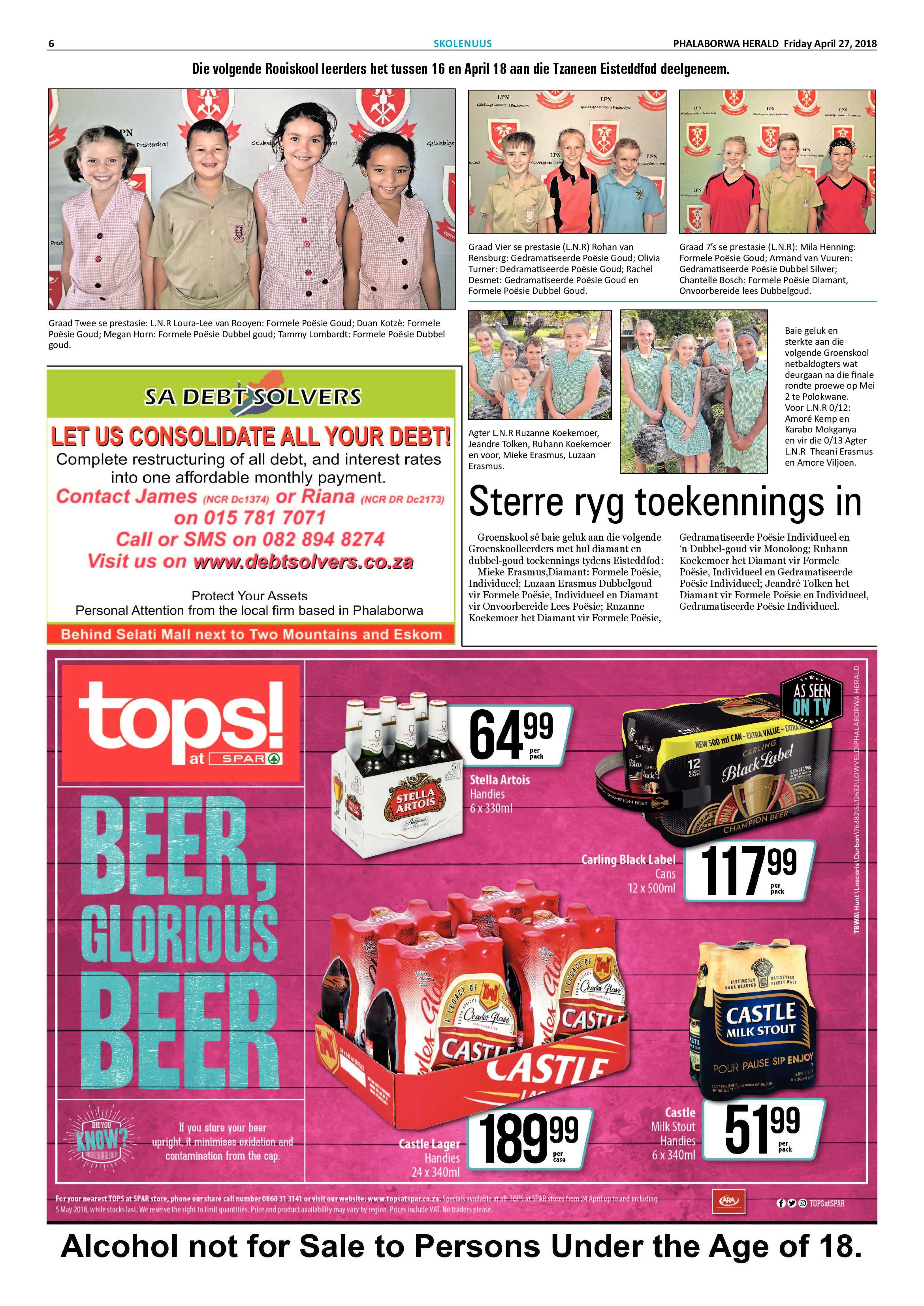 Phalaborwa Herald – 20 April 2018 page 6