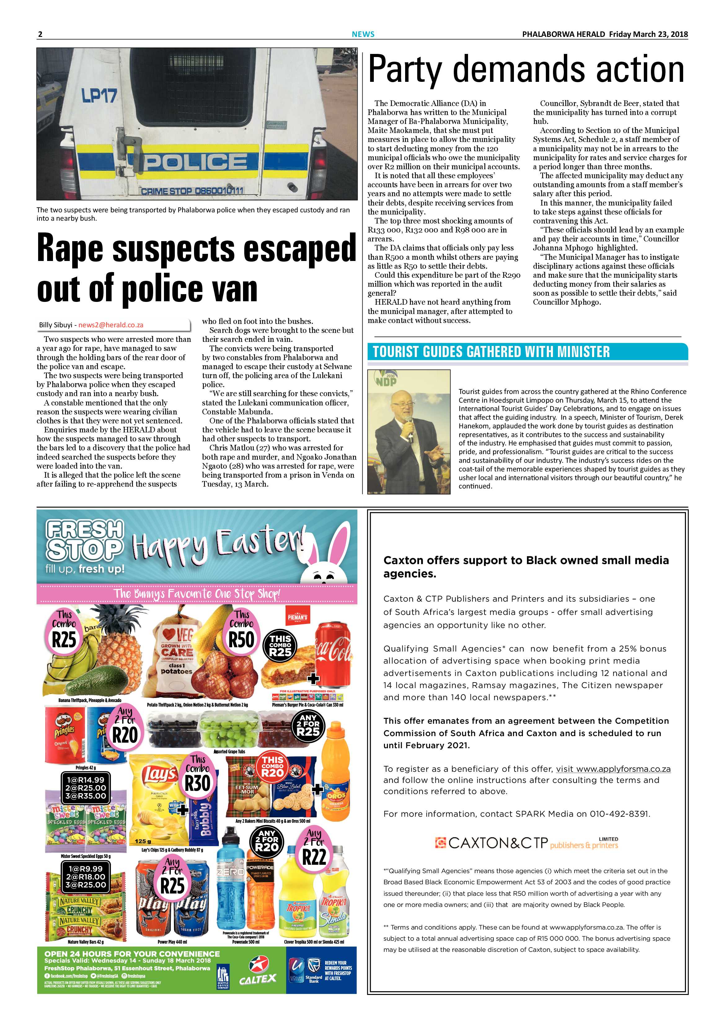 Phalaborwa Herald – 23 March 2018 page 2