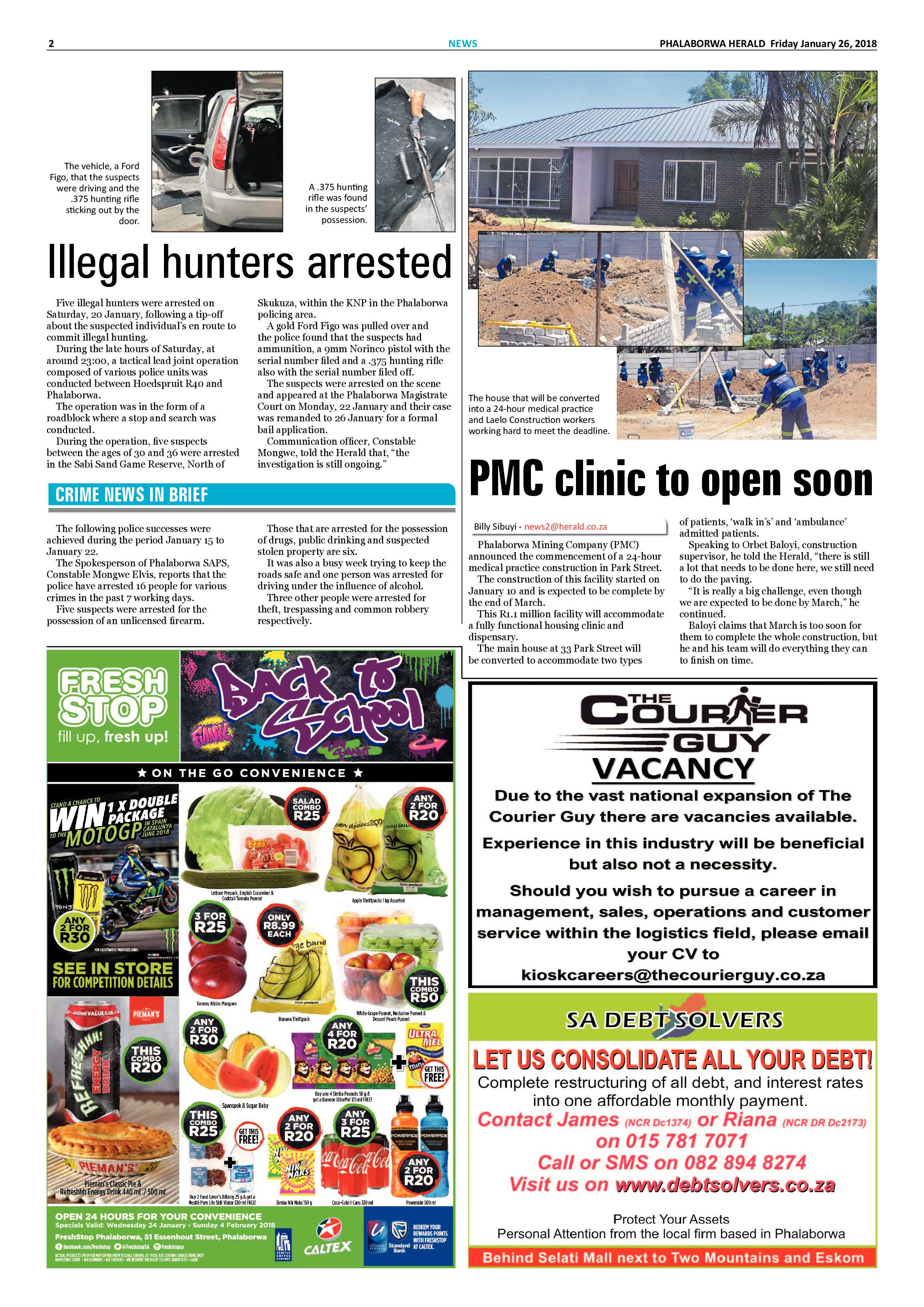 Phalaborwa Herald – 26 January 2018 page 2