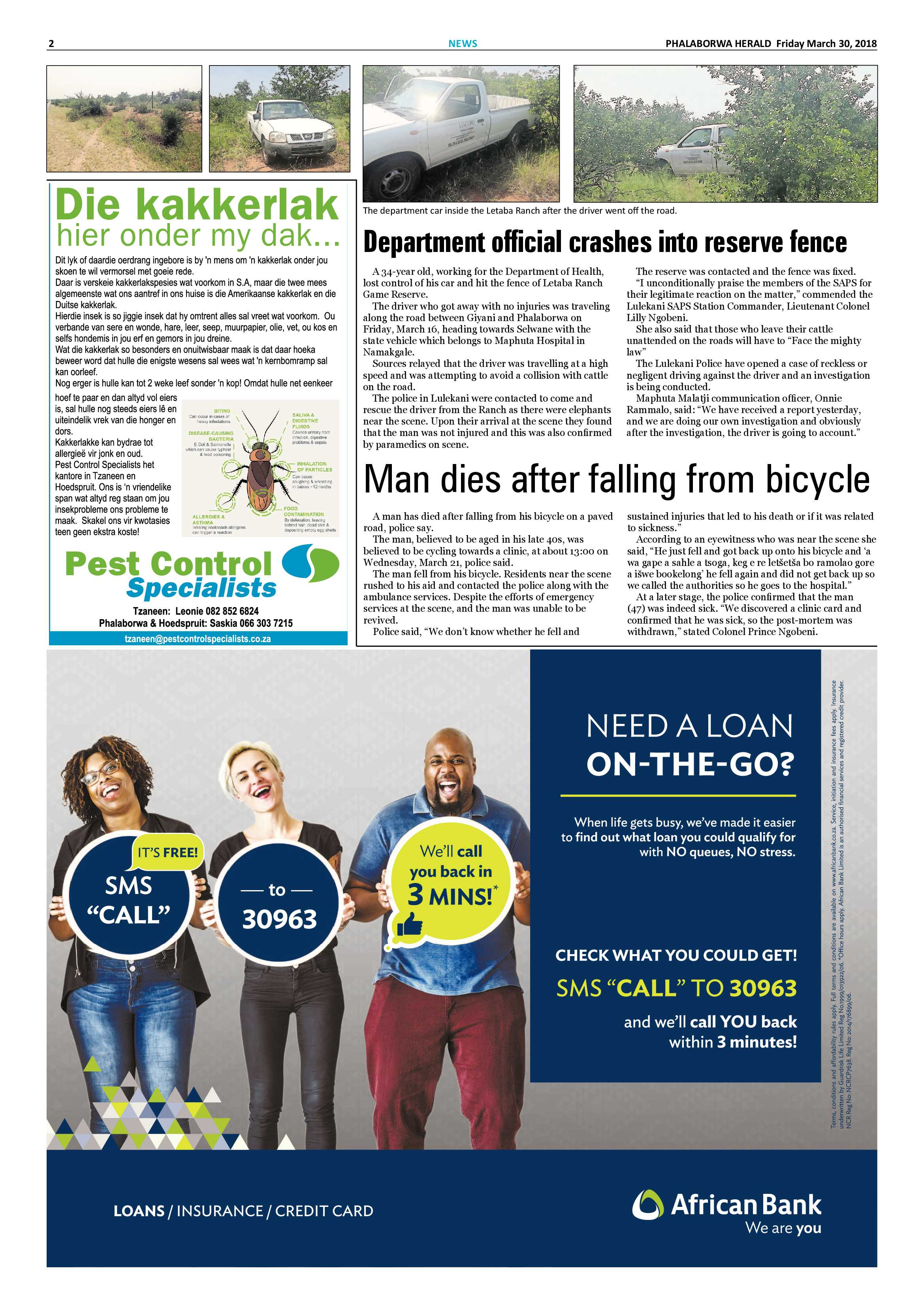 Phalaborwa Herald – 30 March 2018 page 2