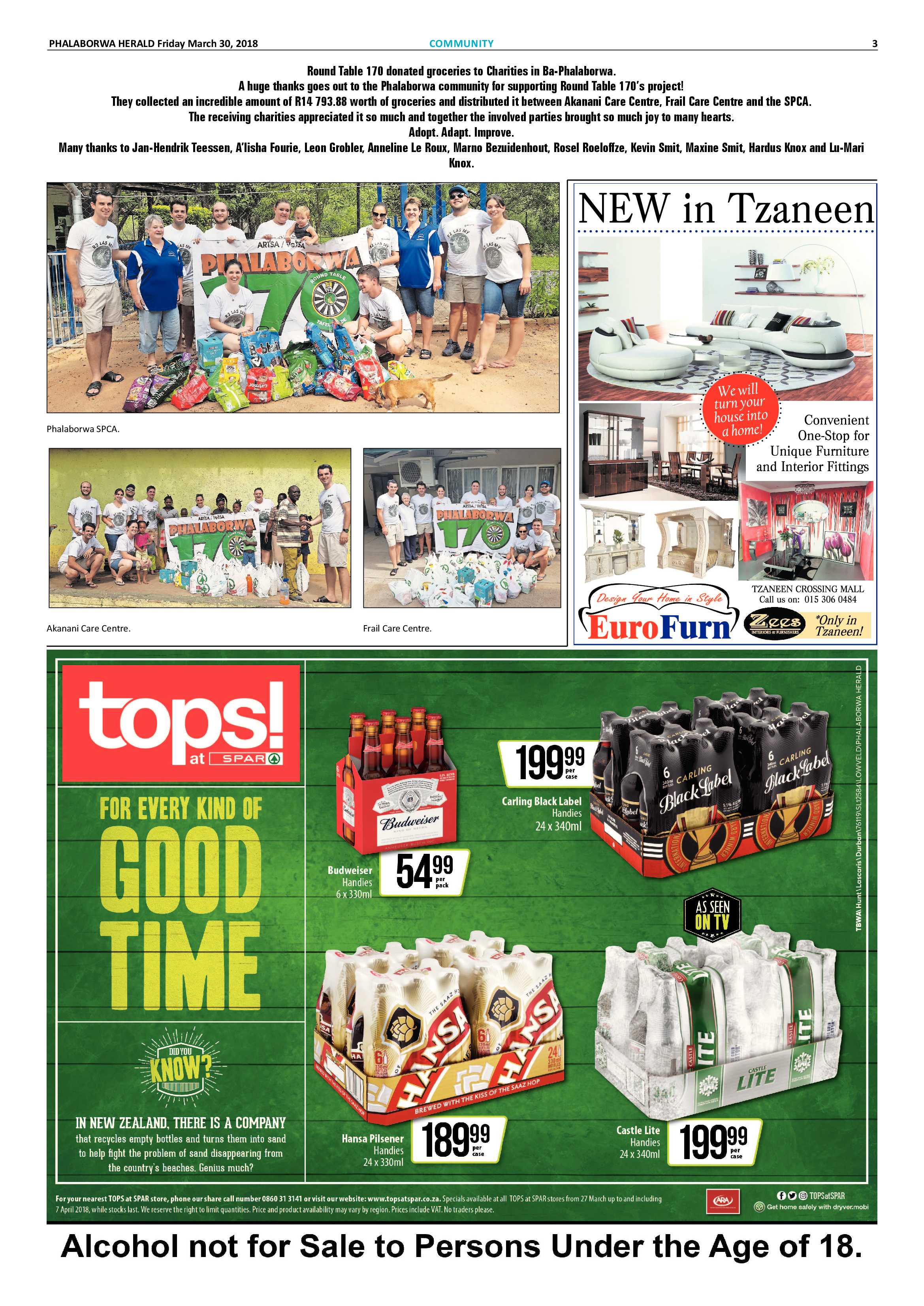Phalaborwa Herald – 30 March 2018 page 3