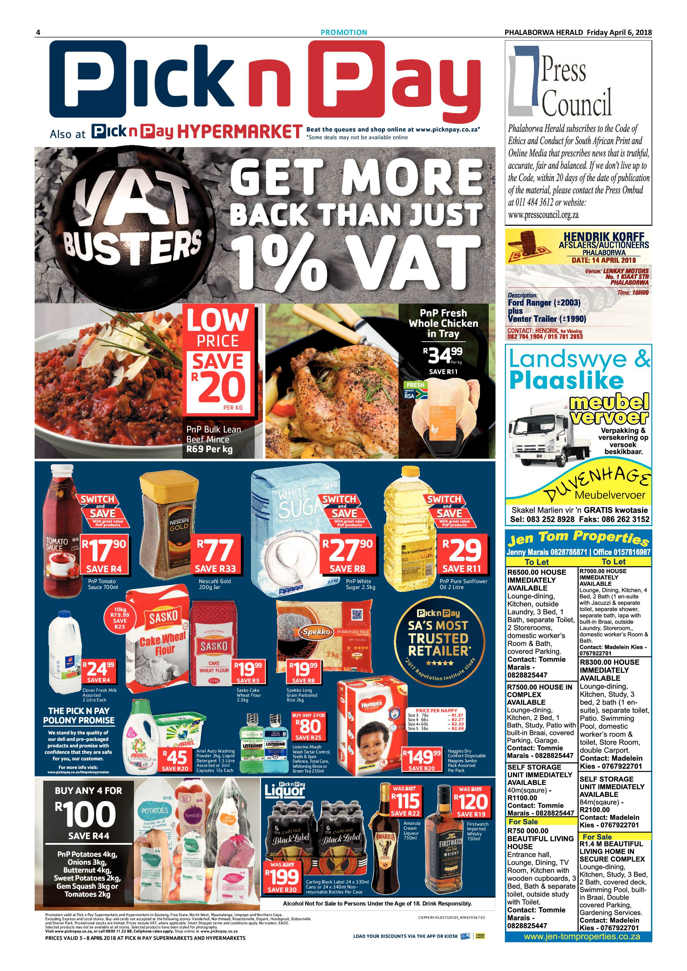 Phalaborwa Herald  – 6 April 2018 page 4