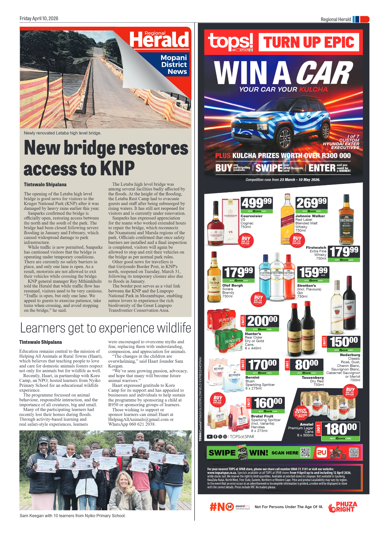 Phalaborwa Herald 10 April 2026 page 3