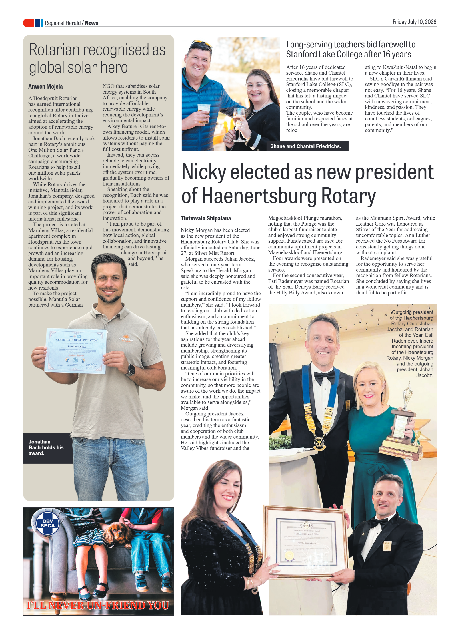 Phalaborwa Herald 10 July 2026 page 4