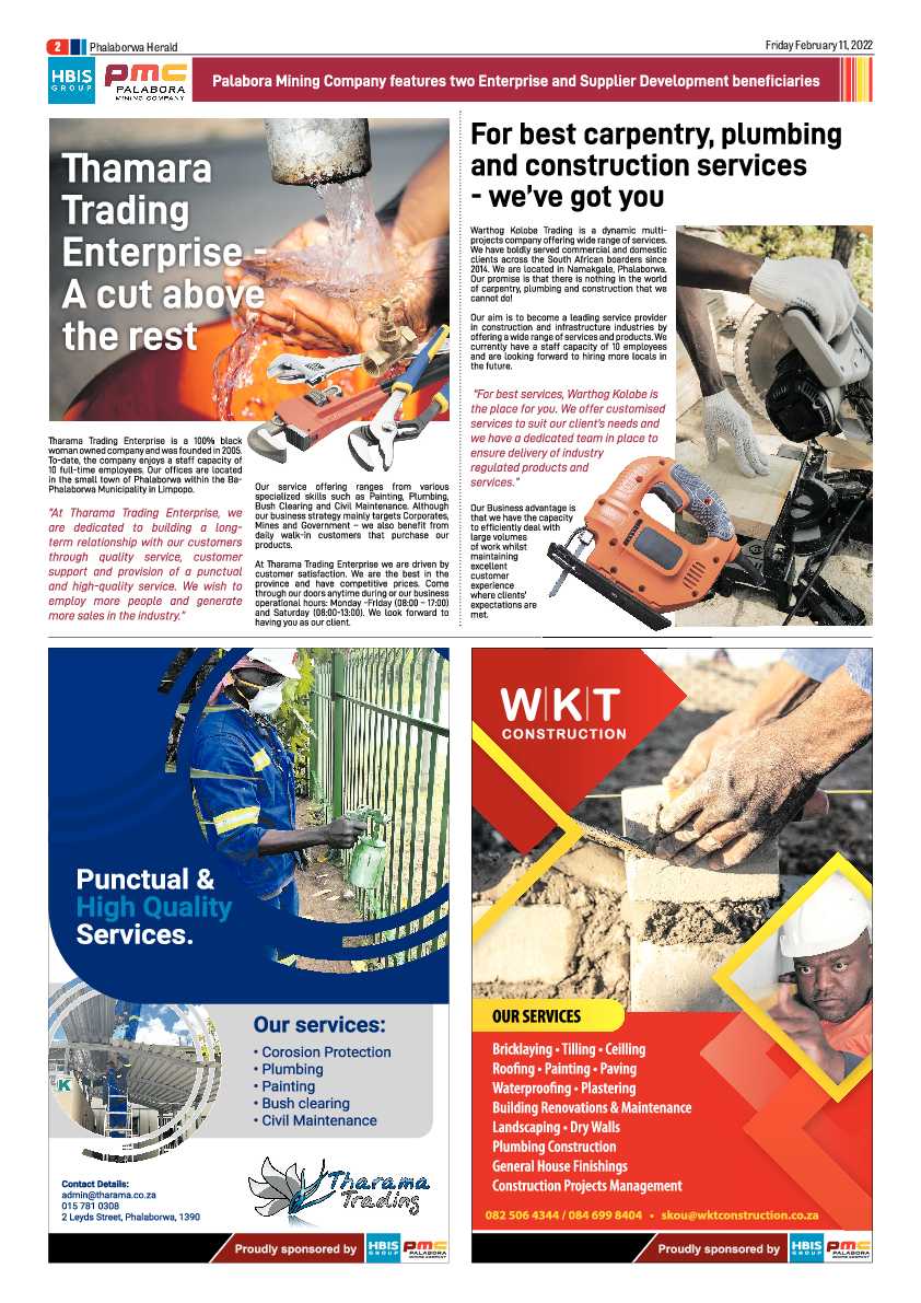Phalaborwa Herald 11 Feb 2022 page 2