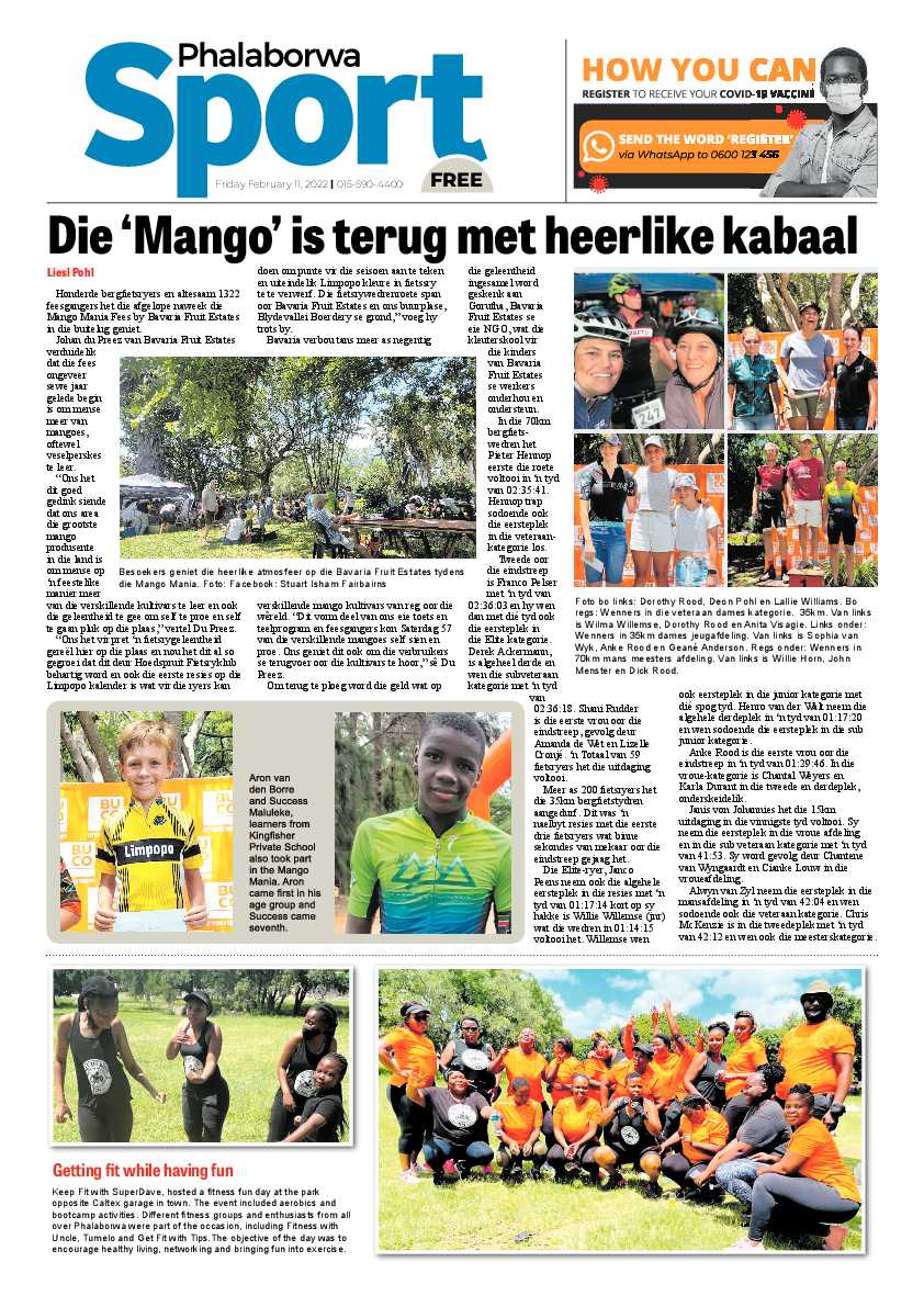 Phalaborwa Herald 11 Feb 2022 page 8