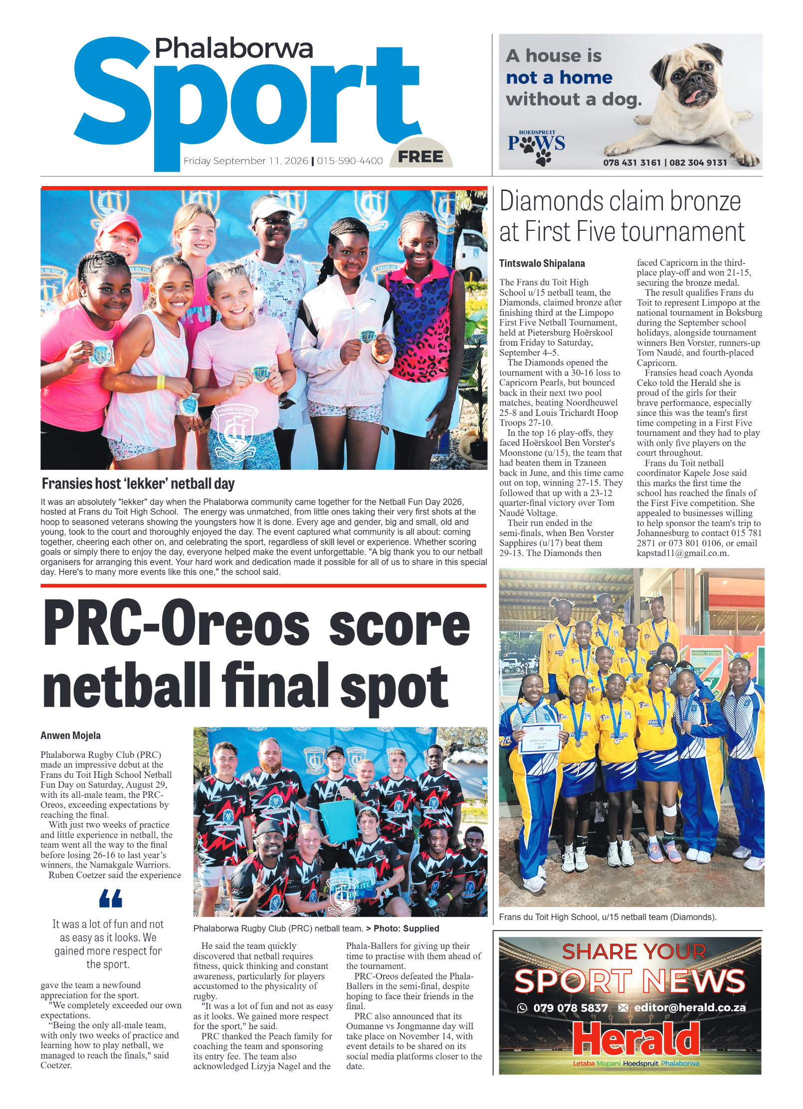 Phalaborwa Herald 11 September 2026 page 8