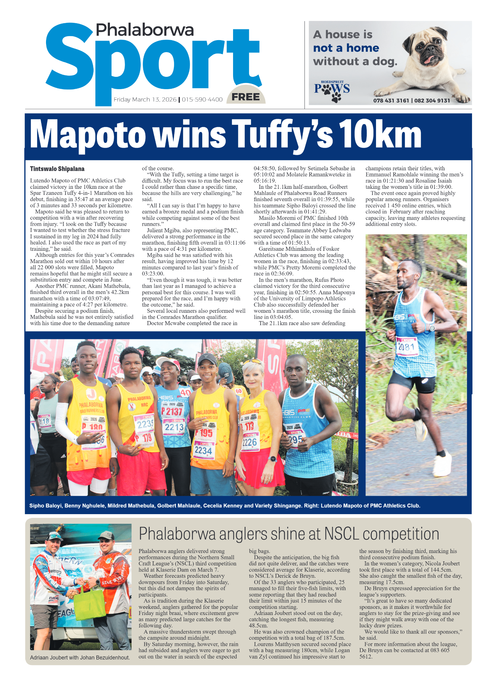 Phalaborwa Herald 13 March 2026 page 8