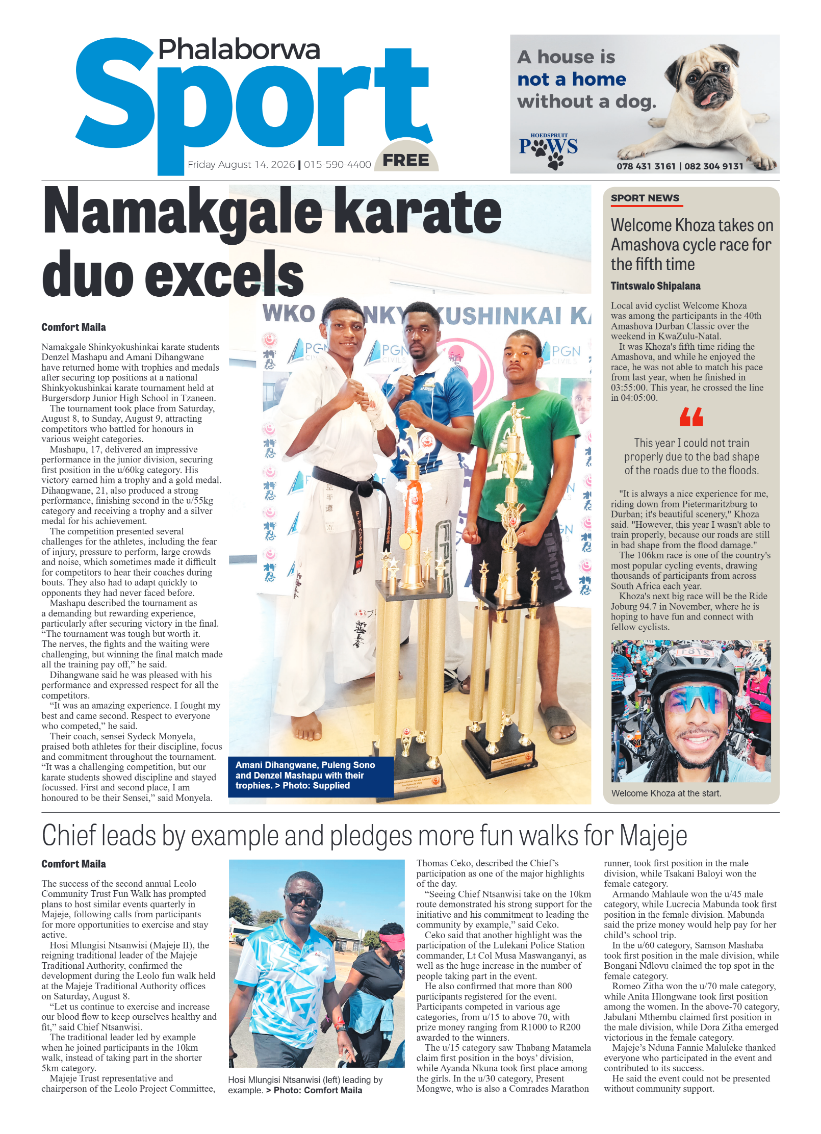 Phalaborwa Herald 14 August 2026 page 8