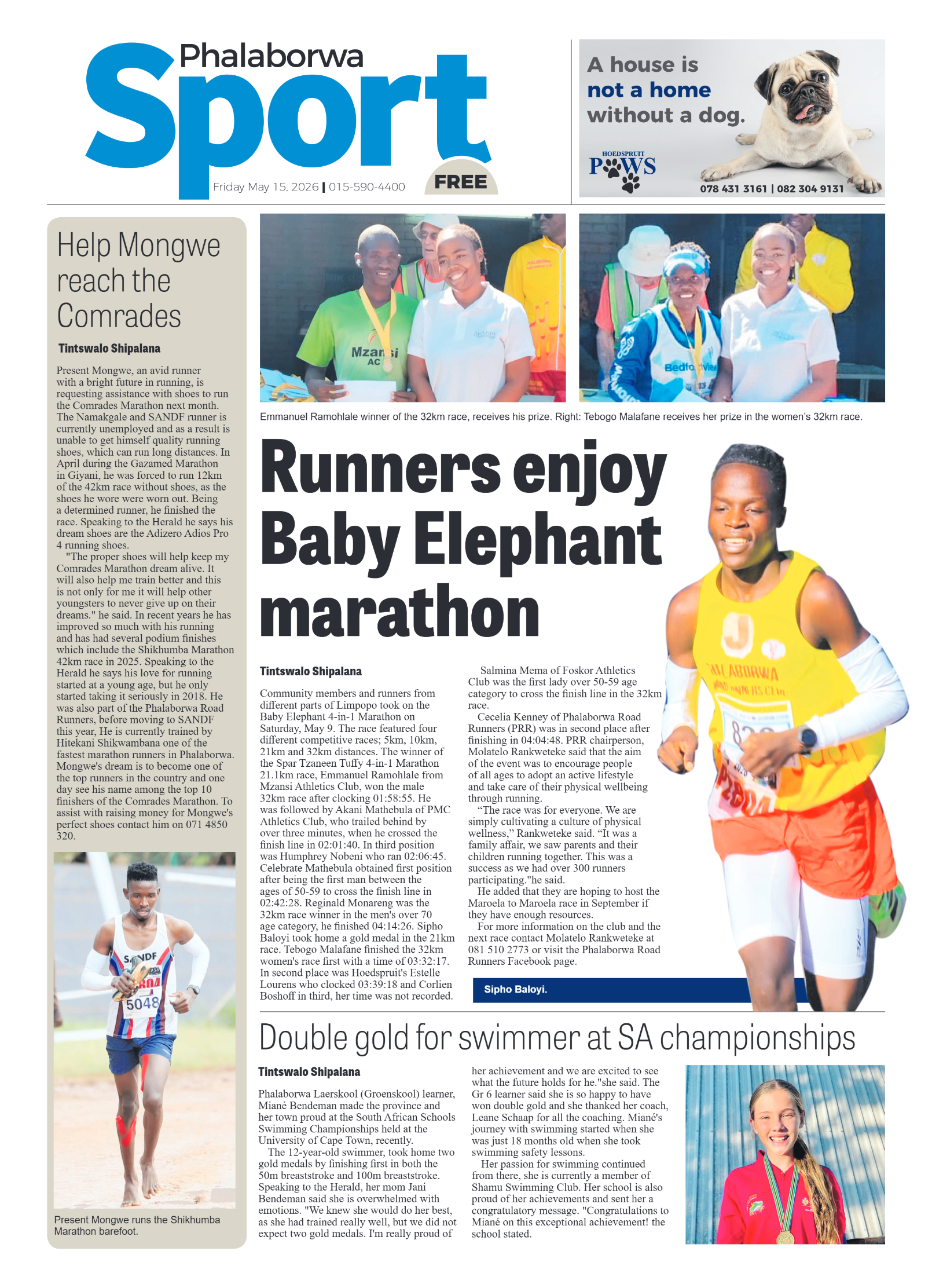 Phalaborwa Herald 15 May 2026 page 8