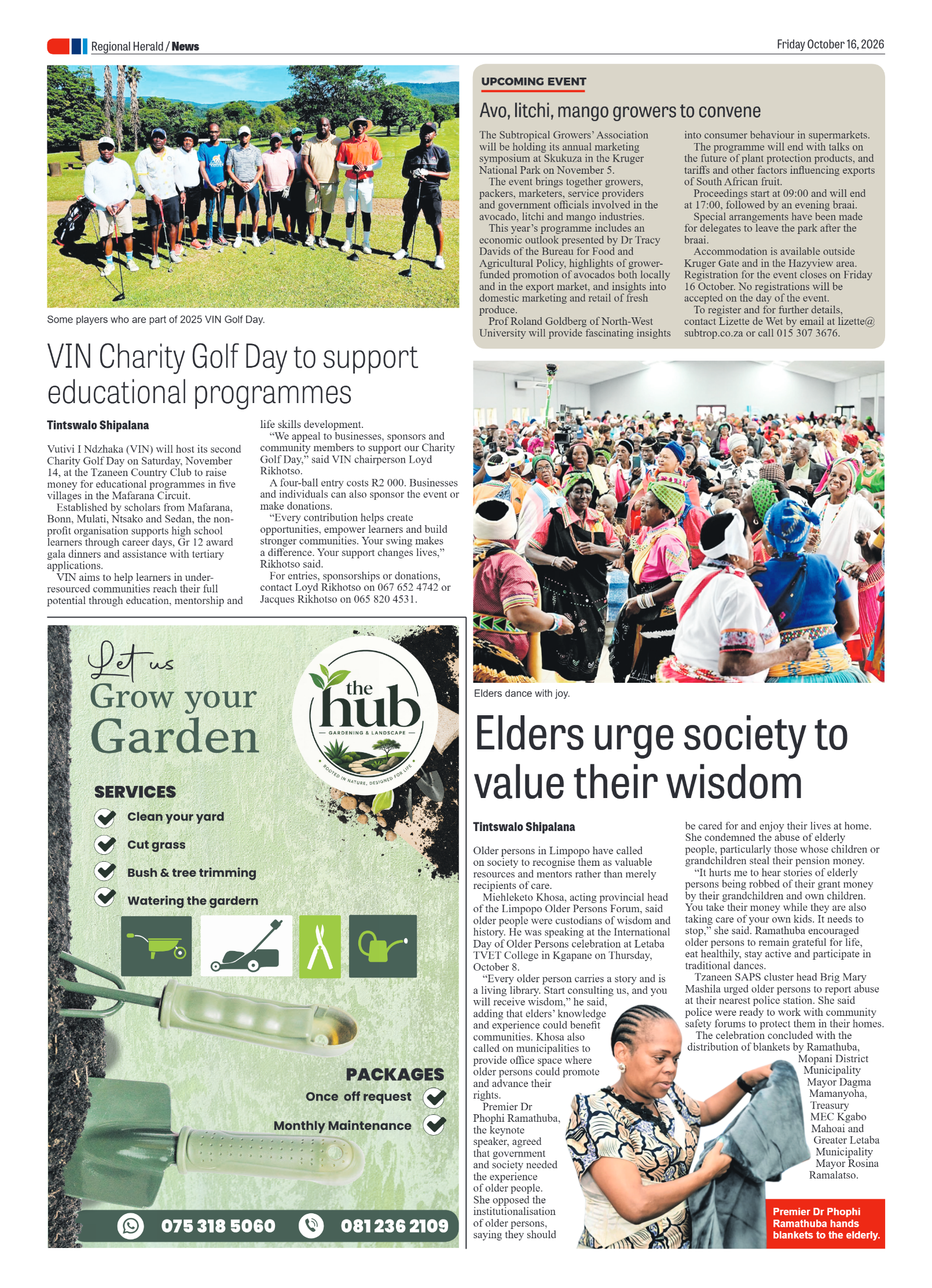 Phalaborwa Herald 16 October 2026 page 4