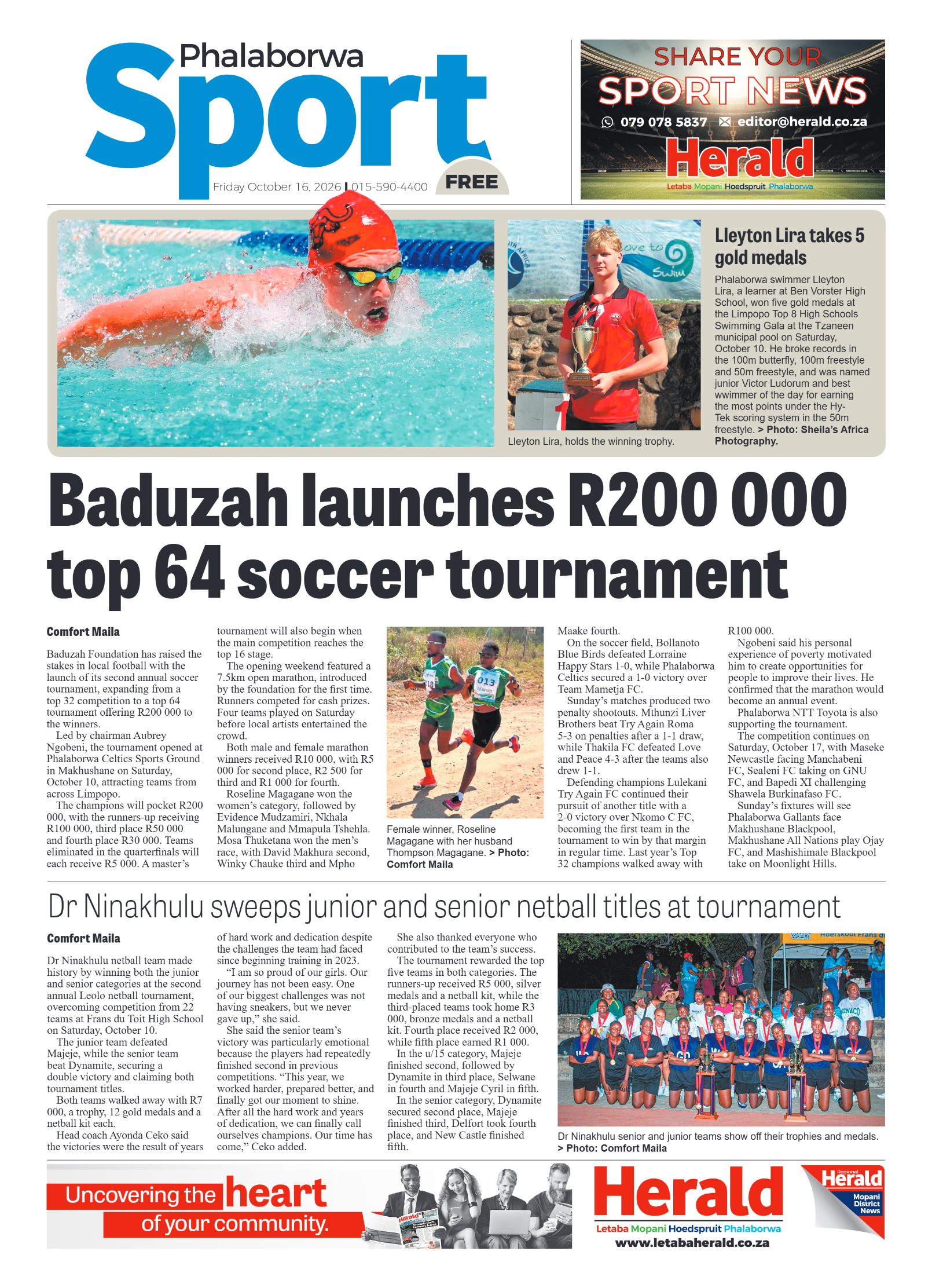 Phalaborwa Herald 16 October 2026 page 8