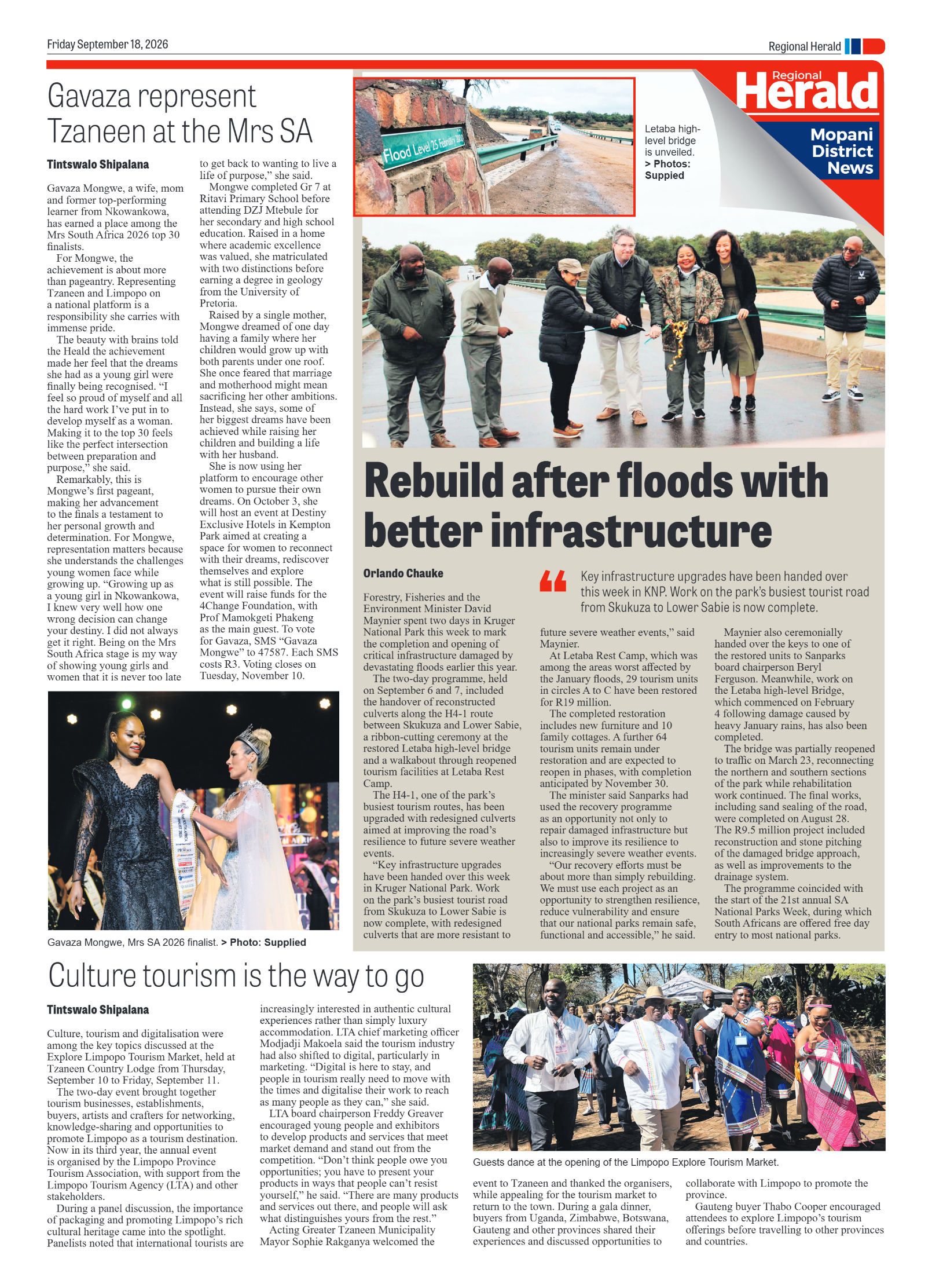 Phalaborwa Herald 18 September 2026 page 3