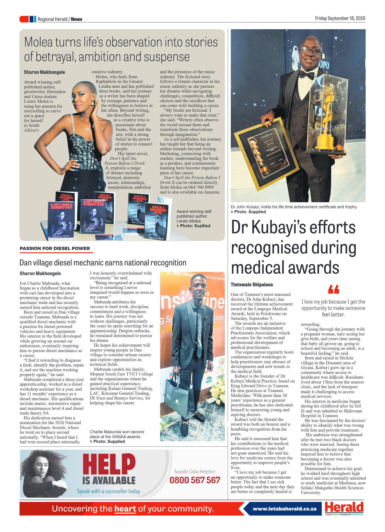 Phalaborwa Herald 18 September 2026 page 8