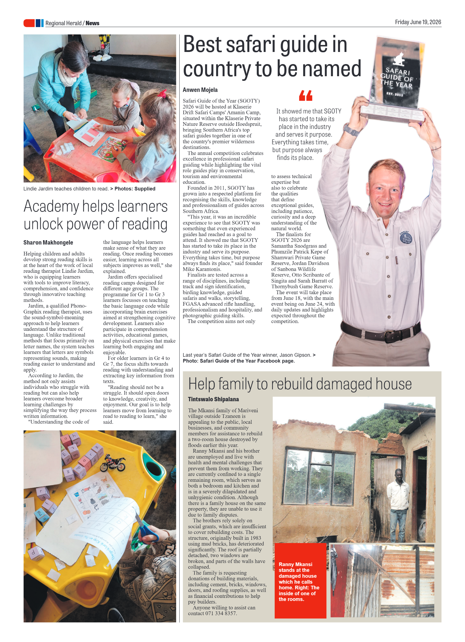 Phalaborwa Herald 19 June 2026 page 4