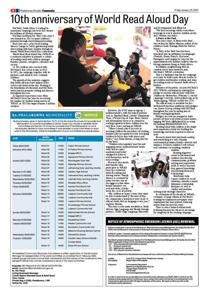 Phalaborwa Herald 21 Jan 2022 page 10