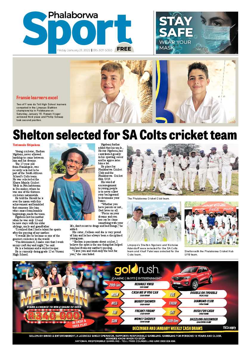 Phalaborwa Herald 21 Jan 2022 page 12