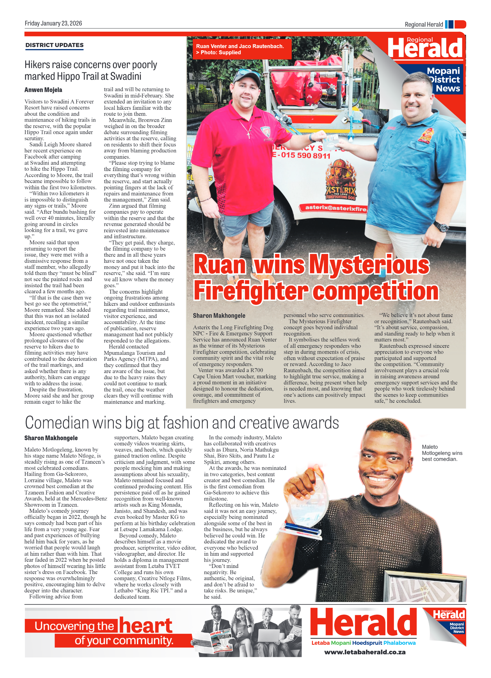Phalaborwa Herald 23 Jan 2026 page 3