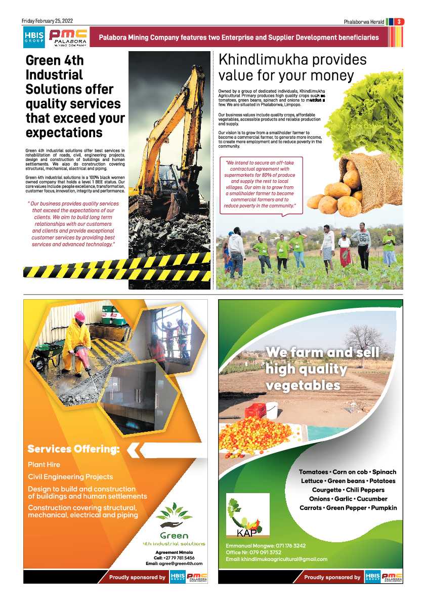 Phalaborwa Herald 25 Feb 2022 page 3