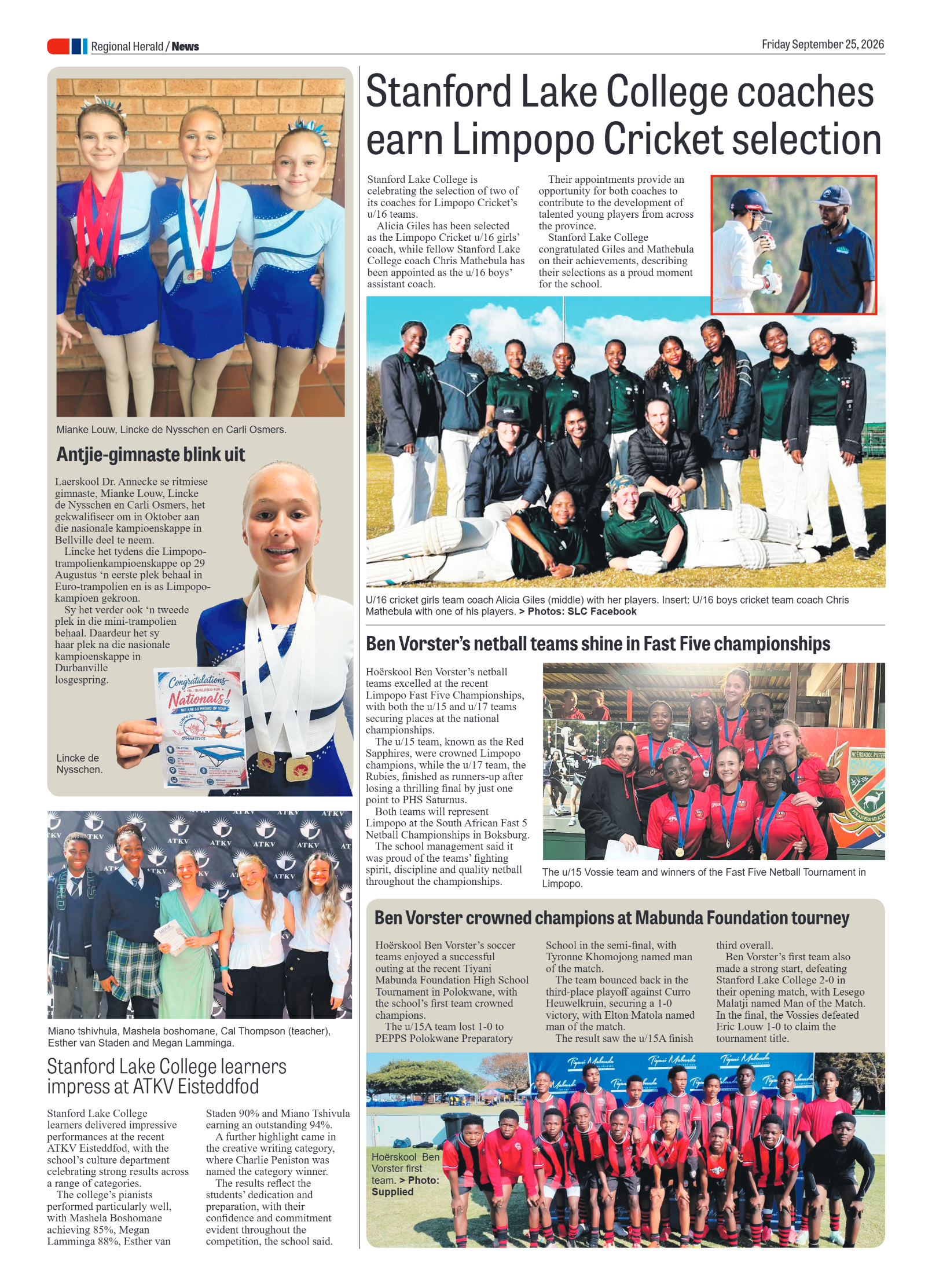 Phalaborwa Herald 25 September 2026 page 6