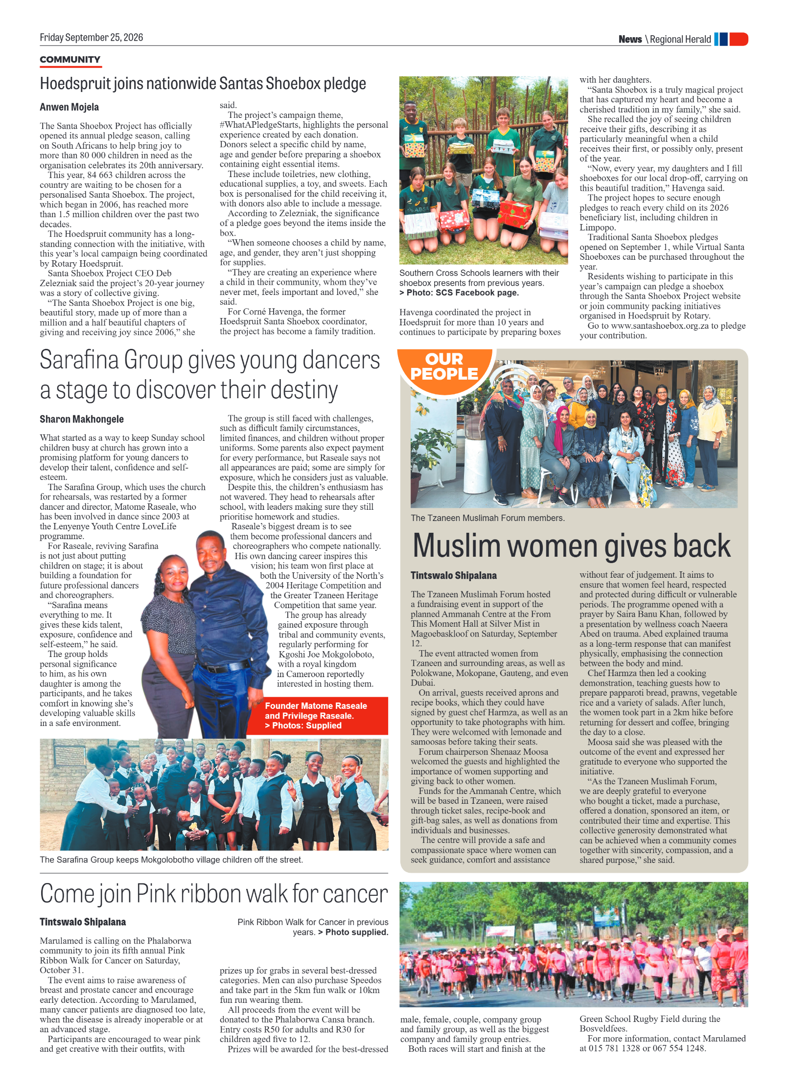 Phalaborwa Herald 25 September 2026 page 9