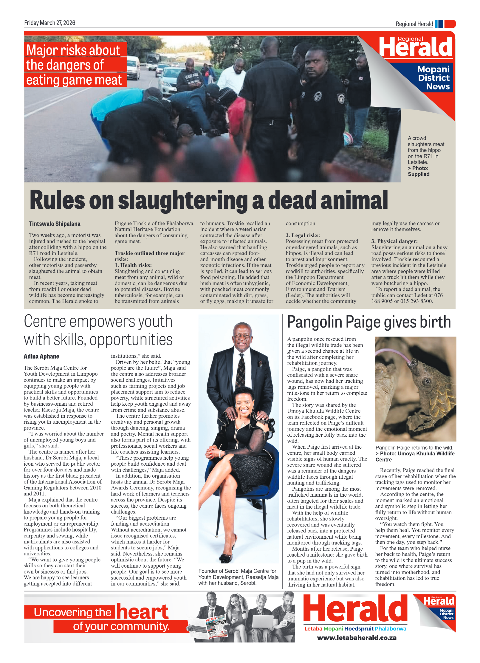 Phalaborwa Herald 27 March 2026 page 3