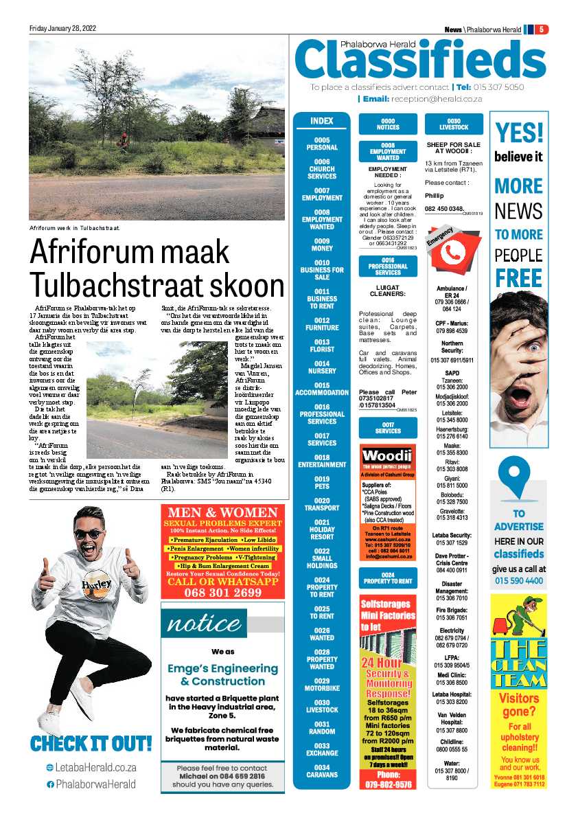 Phalaborwa Herald 28 Jan 2022 page 13