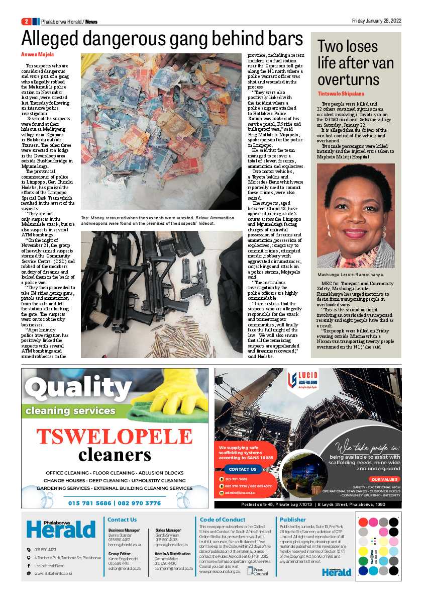 Phalaborwa Herald 28 Jan 2022 page 2
