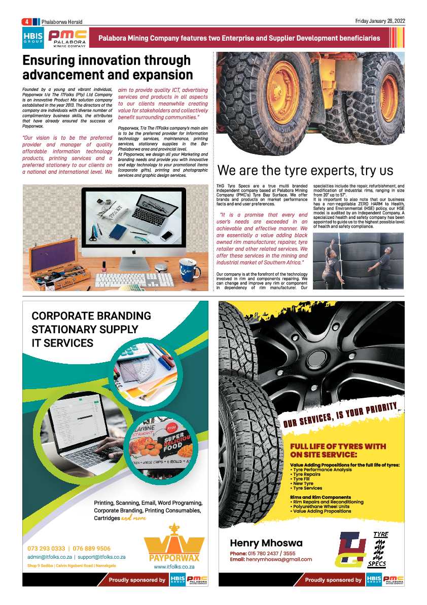 Phalaborwa Herald 28 Jan 2022 page 4
