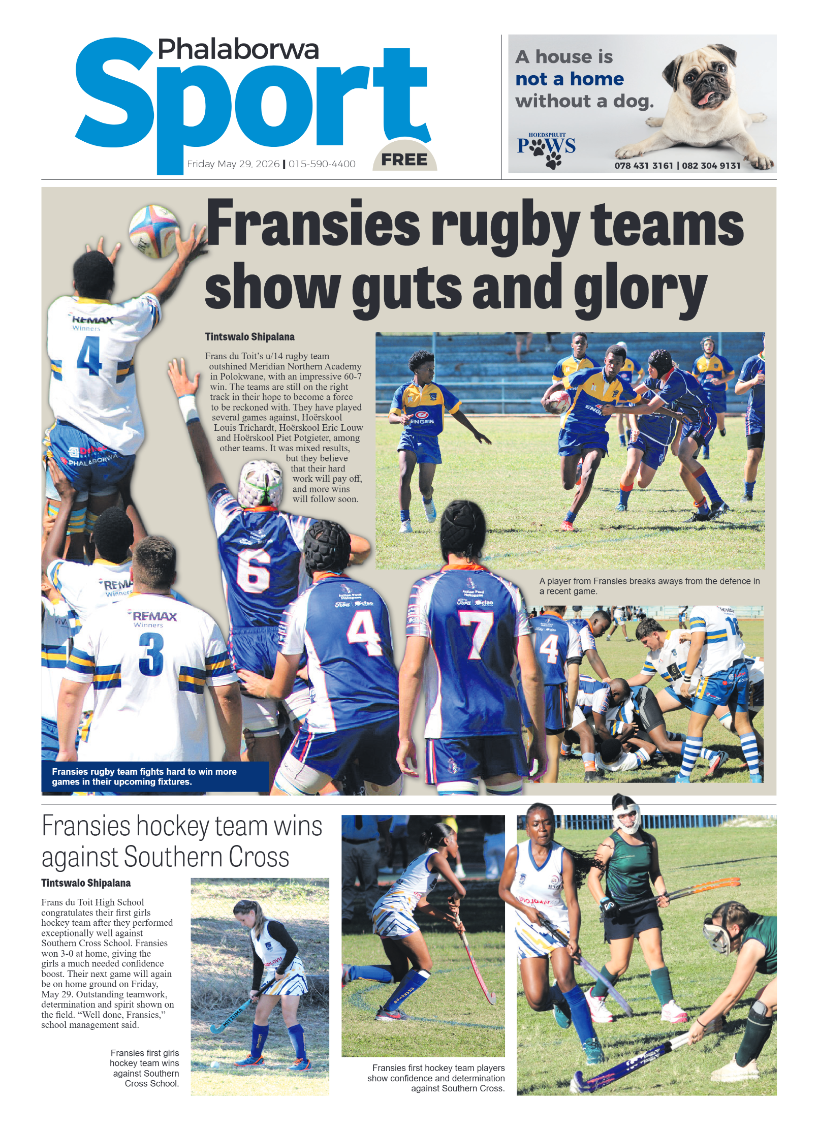 Phalaborwa Herald 29 May 2026 page 8