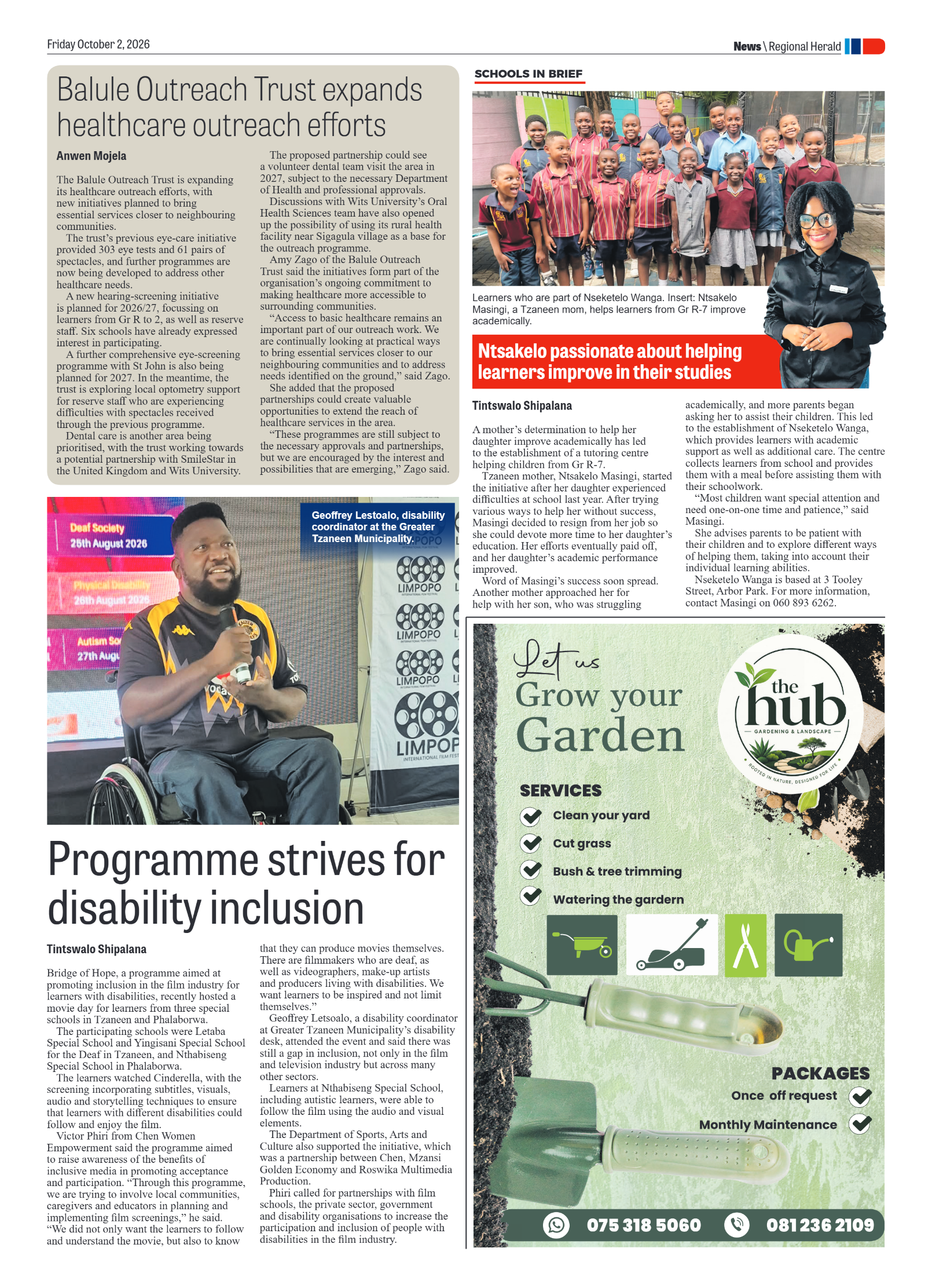 Phalaborwa Herald 2 October 2026 page 5