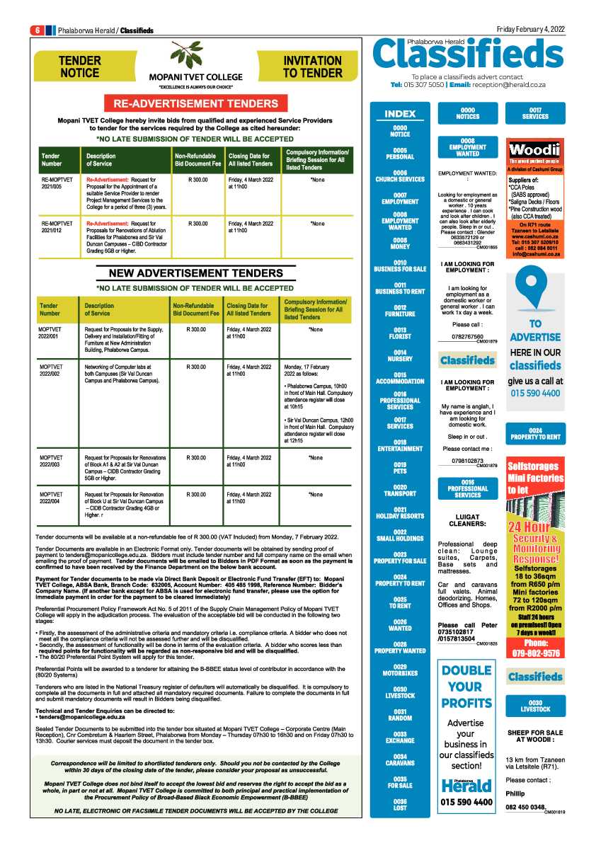 Phalaborwa Herald 4 Feb 2022 page 11