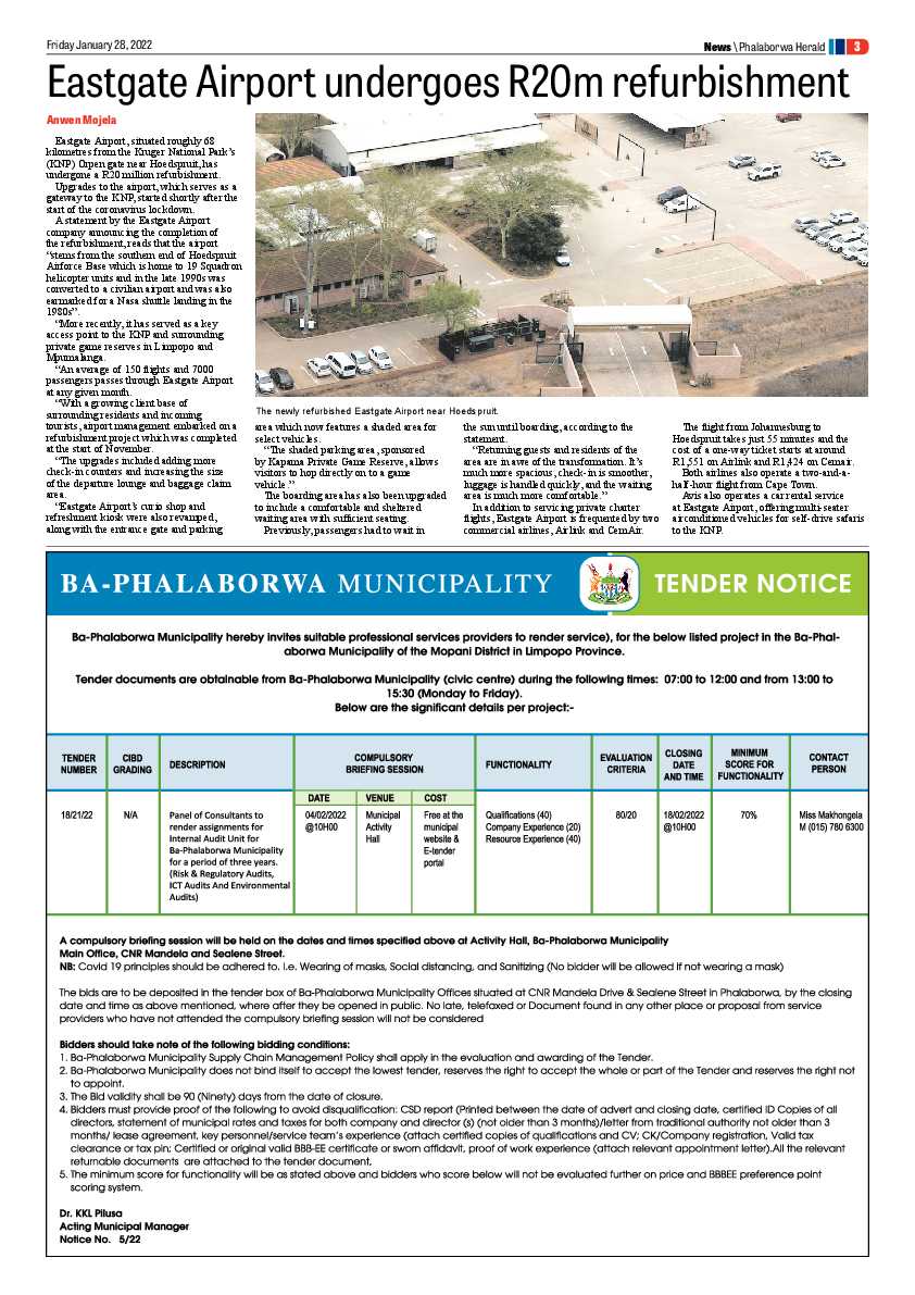 Phalaborwa Herald 4 Feb 2022 page 4