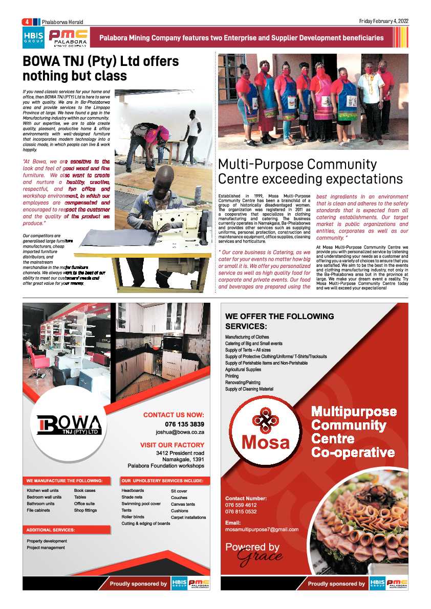 Phalaborwa Herald 4 Feb 2022 page 5
