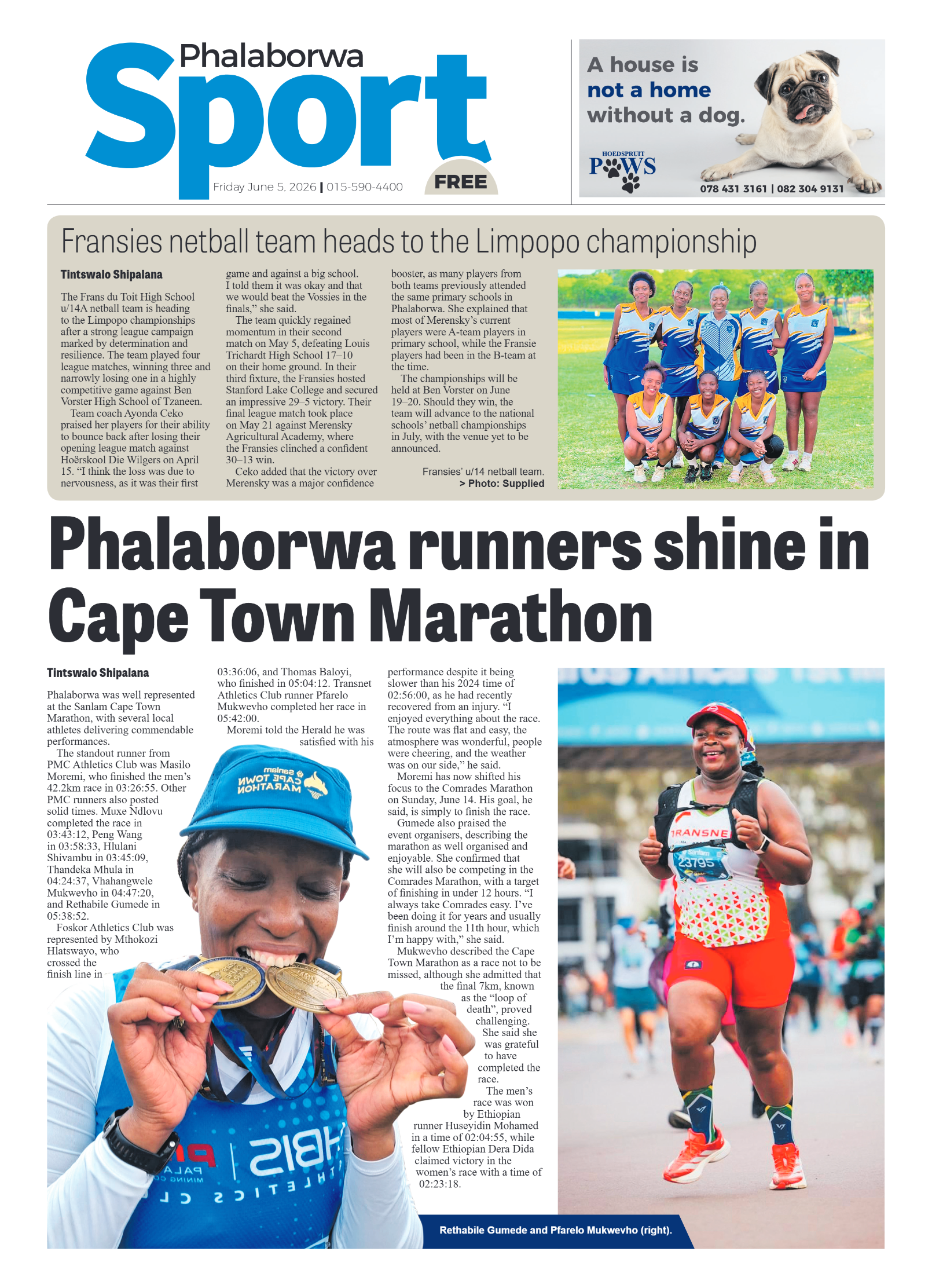 Phalaborwa Herald 5 June 2026 page 8