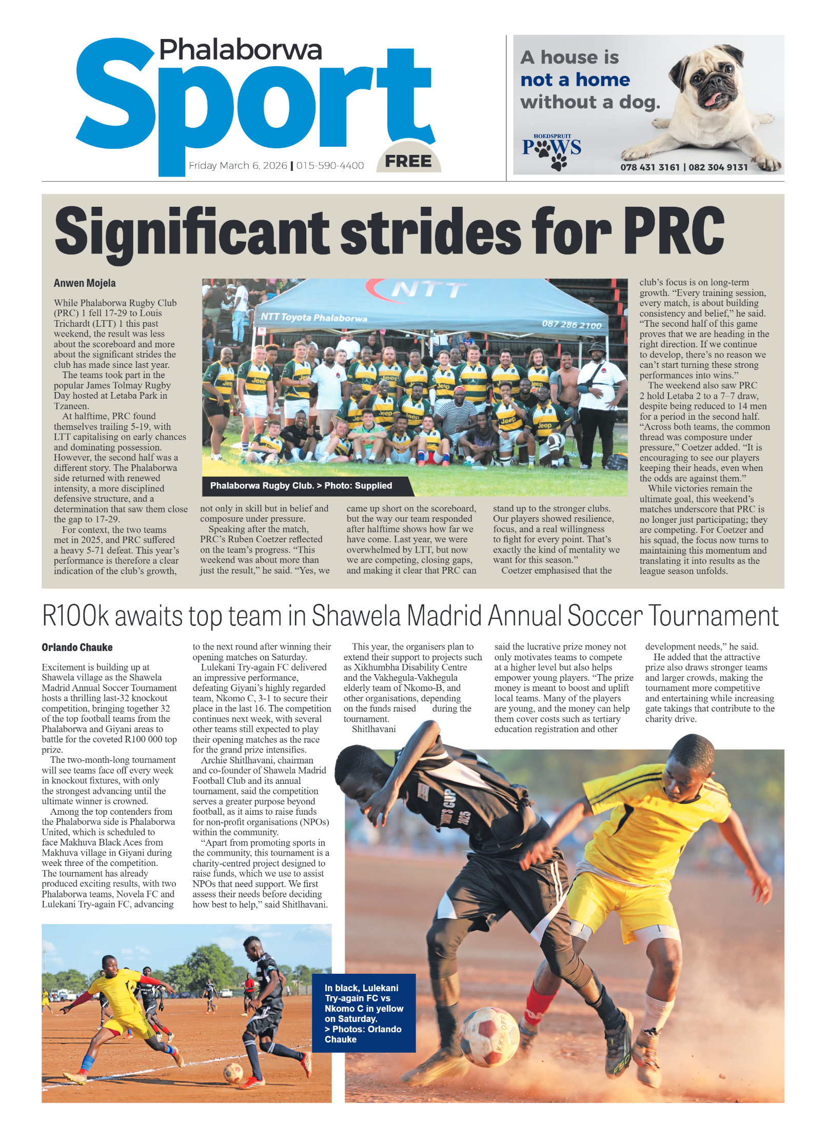 Phalaborwa Herald 6 March 2026 page 8