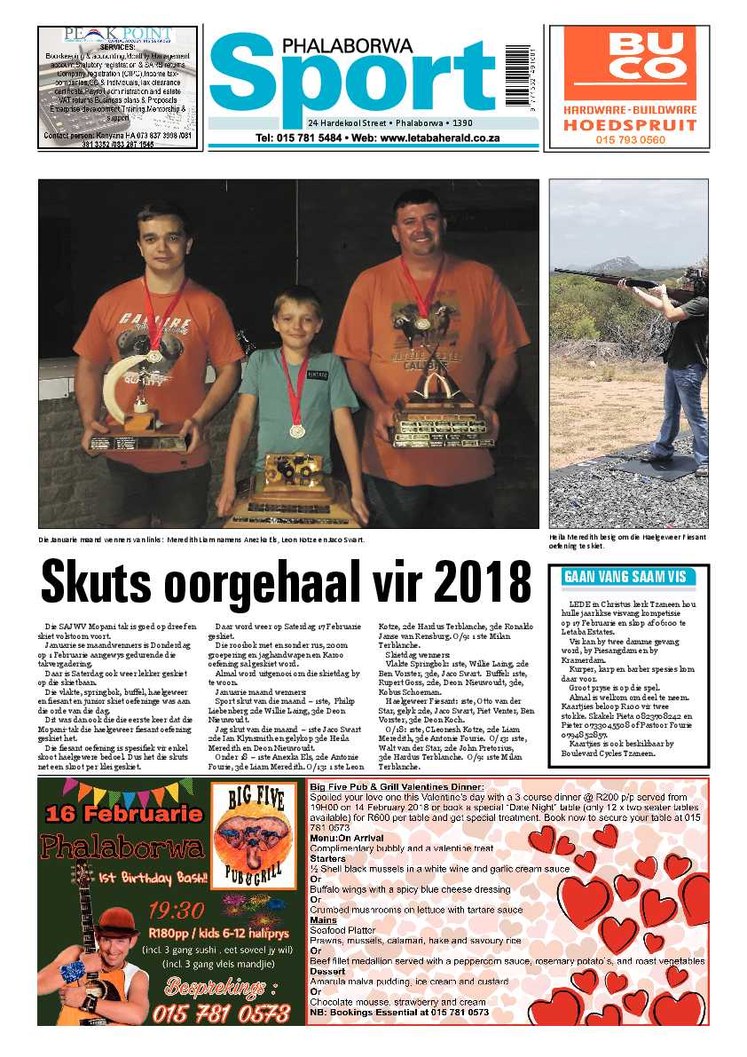 Phalaborwa Herald – 9 February 2018 page 8