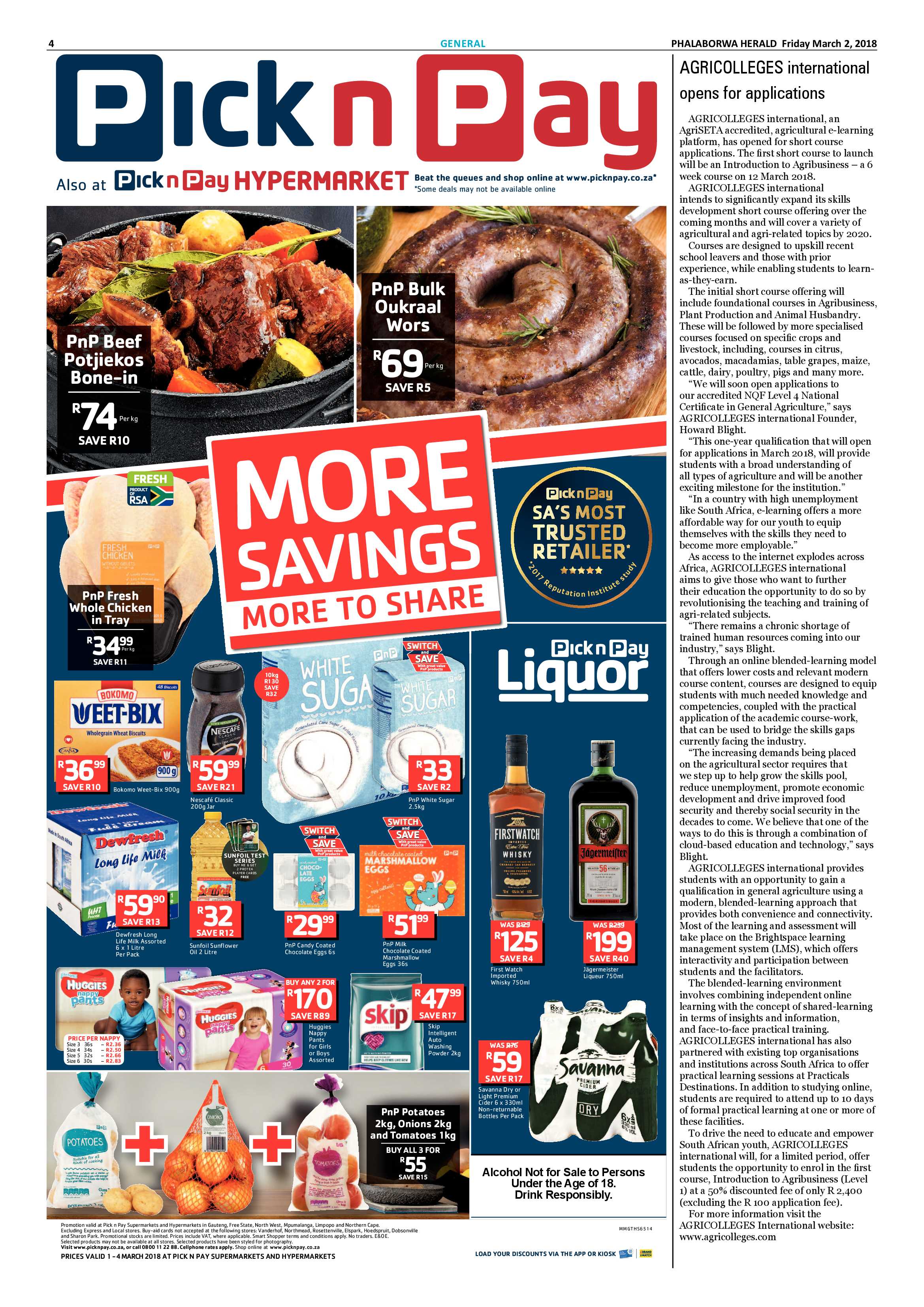 Phalaborwa Herald – 2 March 2018 page 4