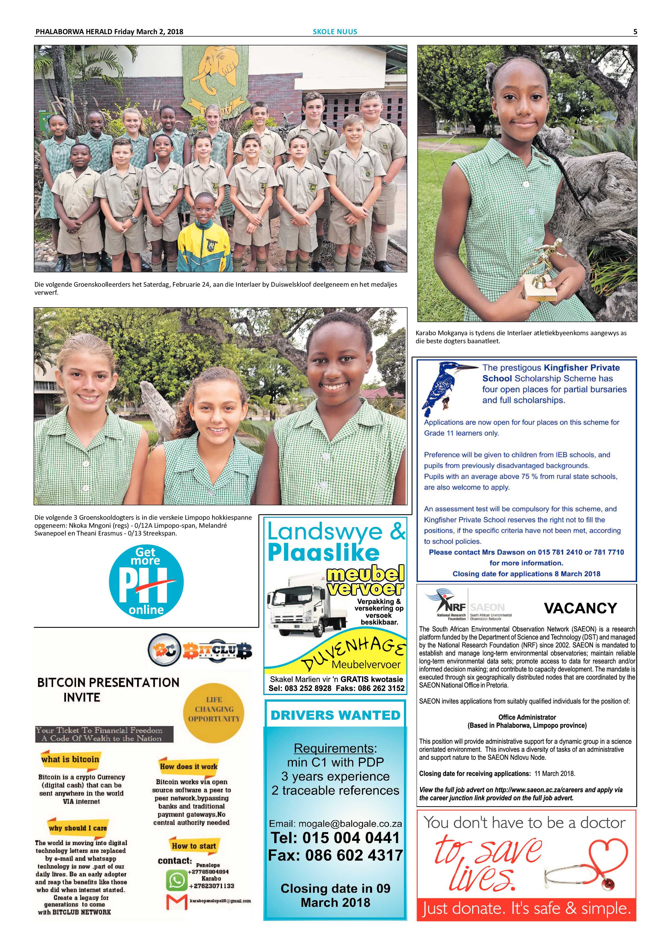 Phalaborwa Herald – 2 March 2018 page 5