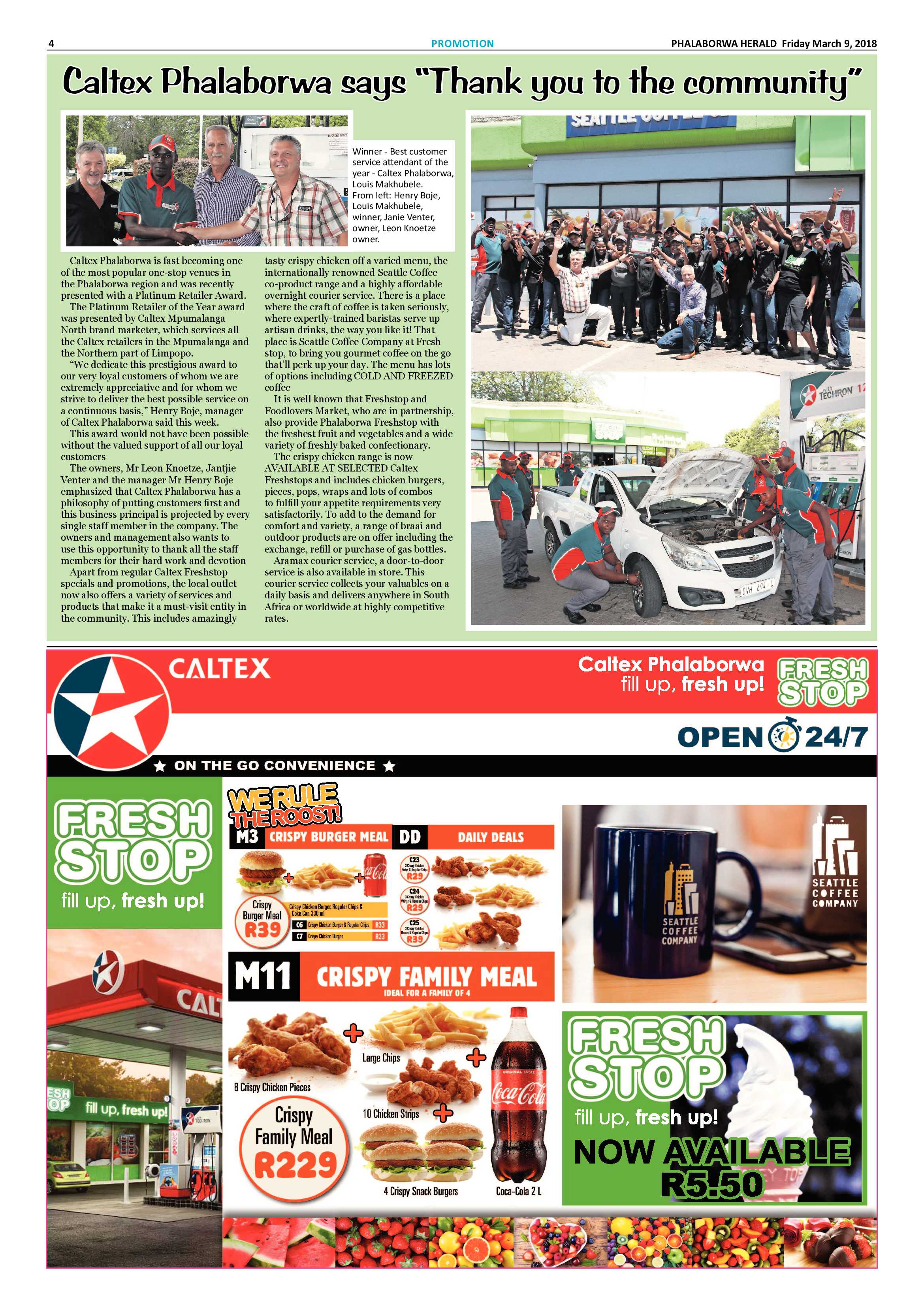 Phalaborwa Herald – 9 March 2018 page 4